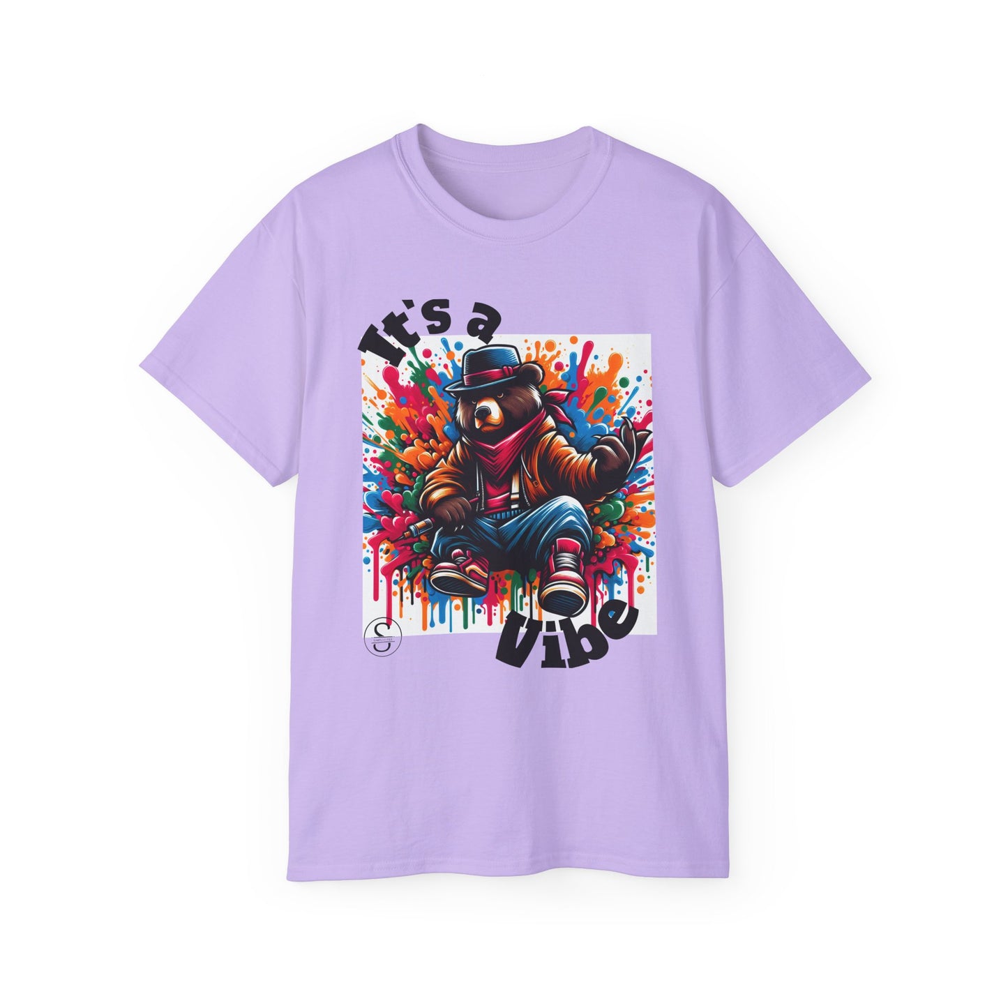 Simplisitee - It's a Vibe Unisex Ultra Cotton Tee - Funky Graphic Tee for Casual Outings & Parties