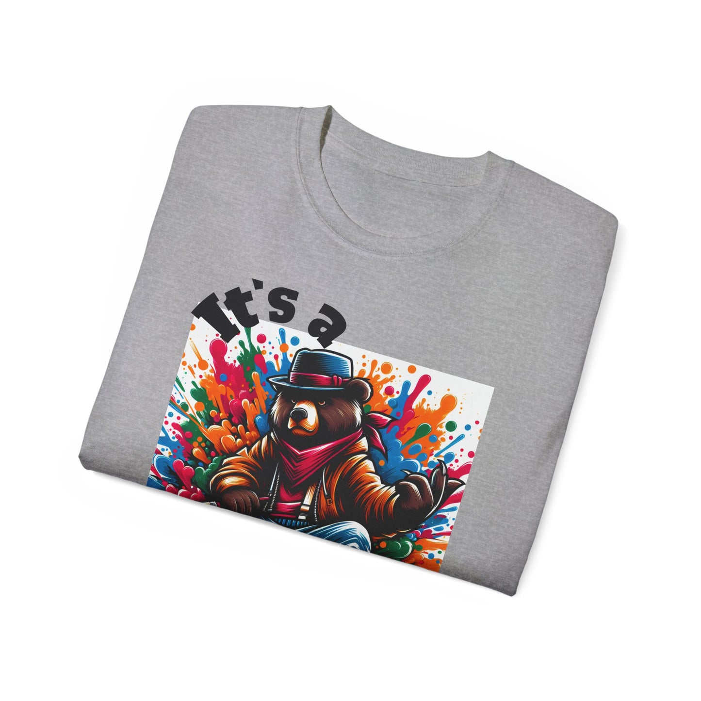 Simplisitee - It's a Vibe Unisex Ultra Cotton Tee - Funky Graphic Tee for Casual Outings & Parties