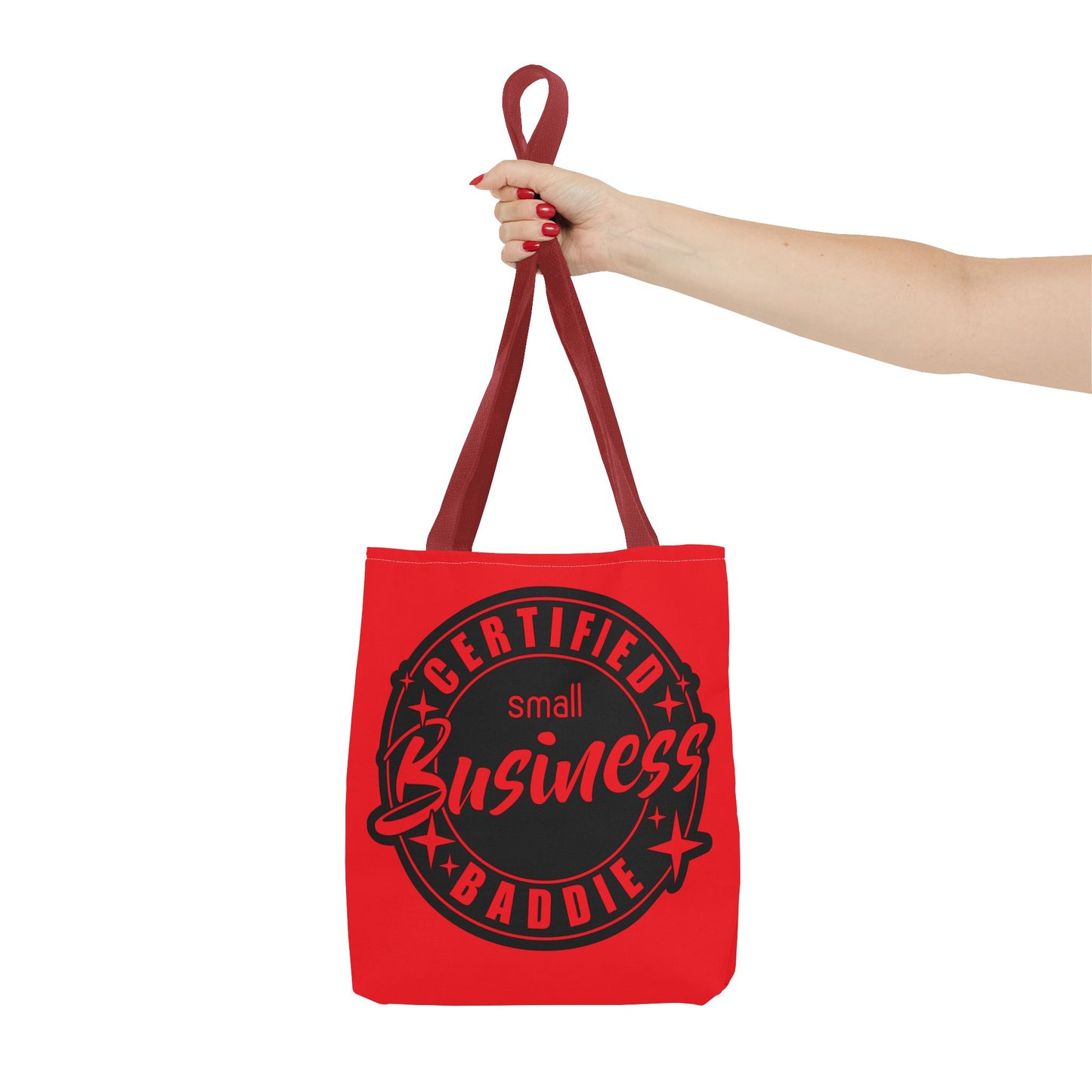 Simplisitee - Certified Baddie Tote Bag for Small Business Owners, Motivational Bag, Gift for Entrepreneurs, Stylish Shopping Tote