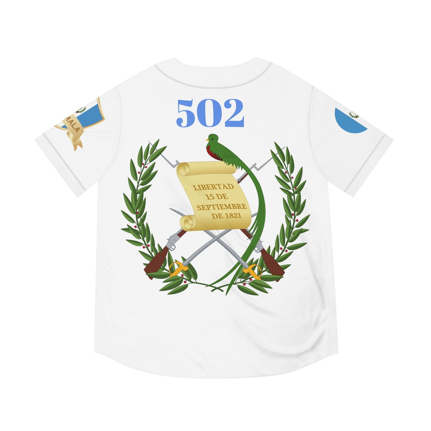 Guatemala Men's Custom Baseball Jersey, Sporty Tees, Perfect for National Celebrations, Gifts for Fans, Sports Enthusiasts, Fun Summer Wear
