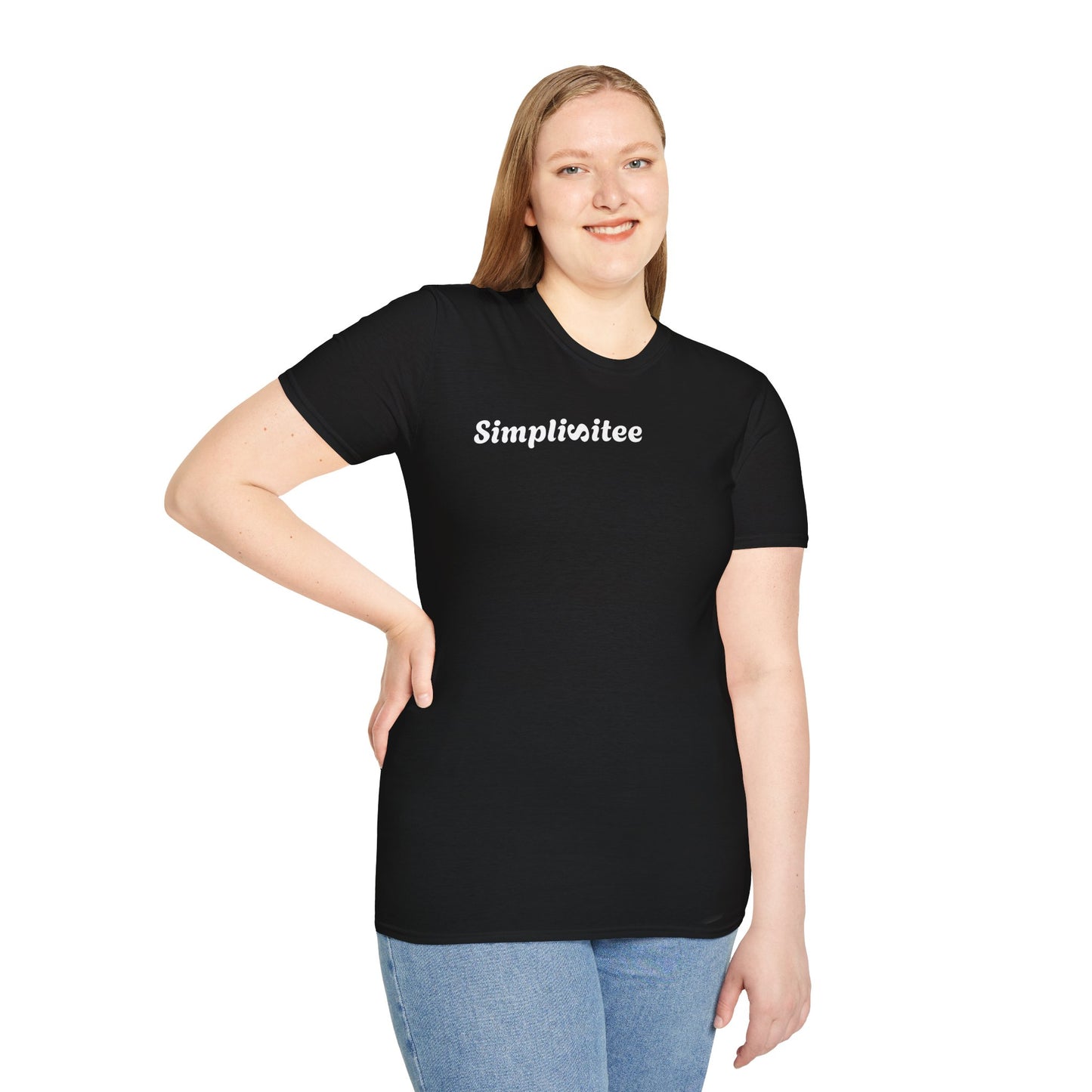 Simplisitee - Elegant Masked Roses T-Shirt - Unisex Softstyle Tee for Celebrations