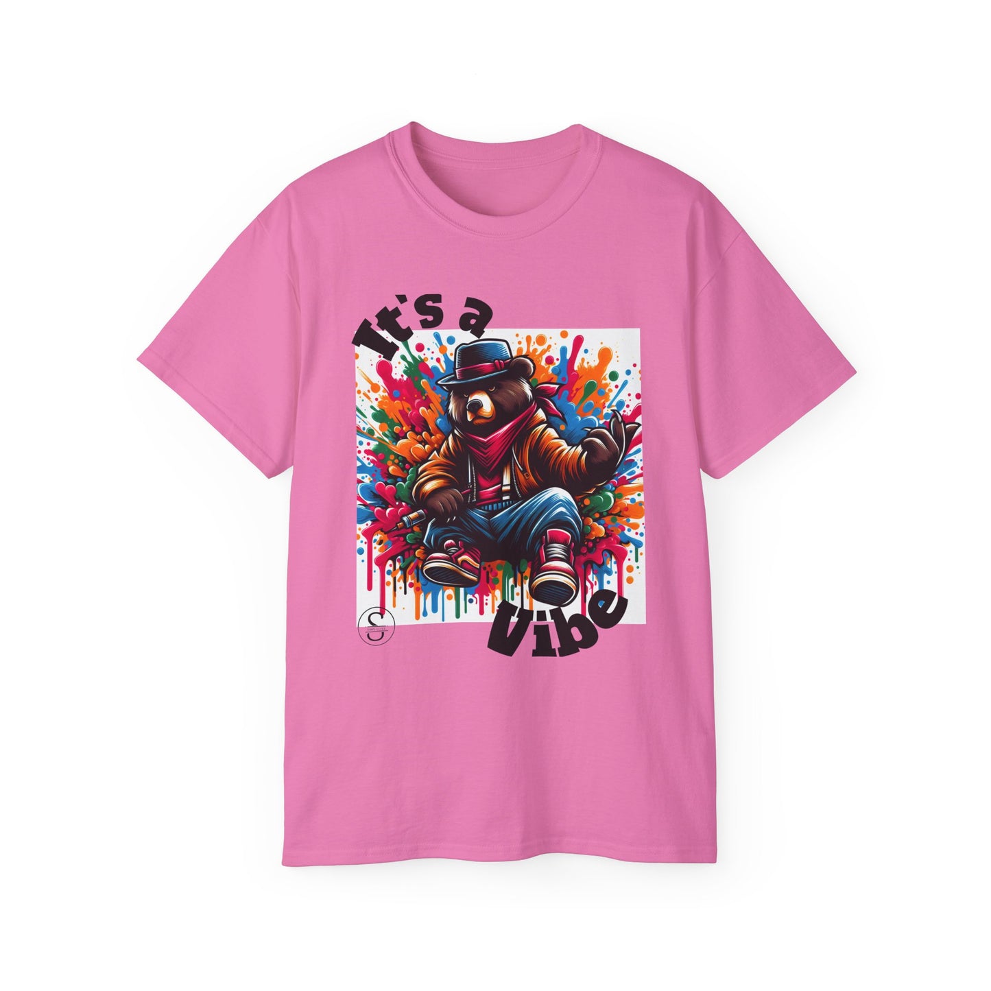 Simplisitee - It's a Vibe Unisex Ultra Cotton Tee - Funky Graphic Tee for Casual Outings & Parties