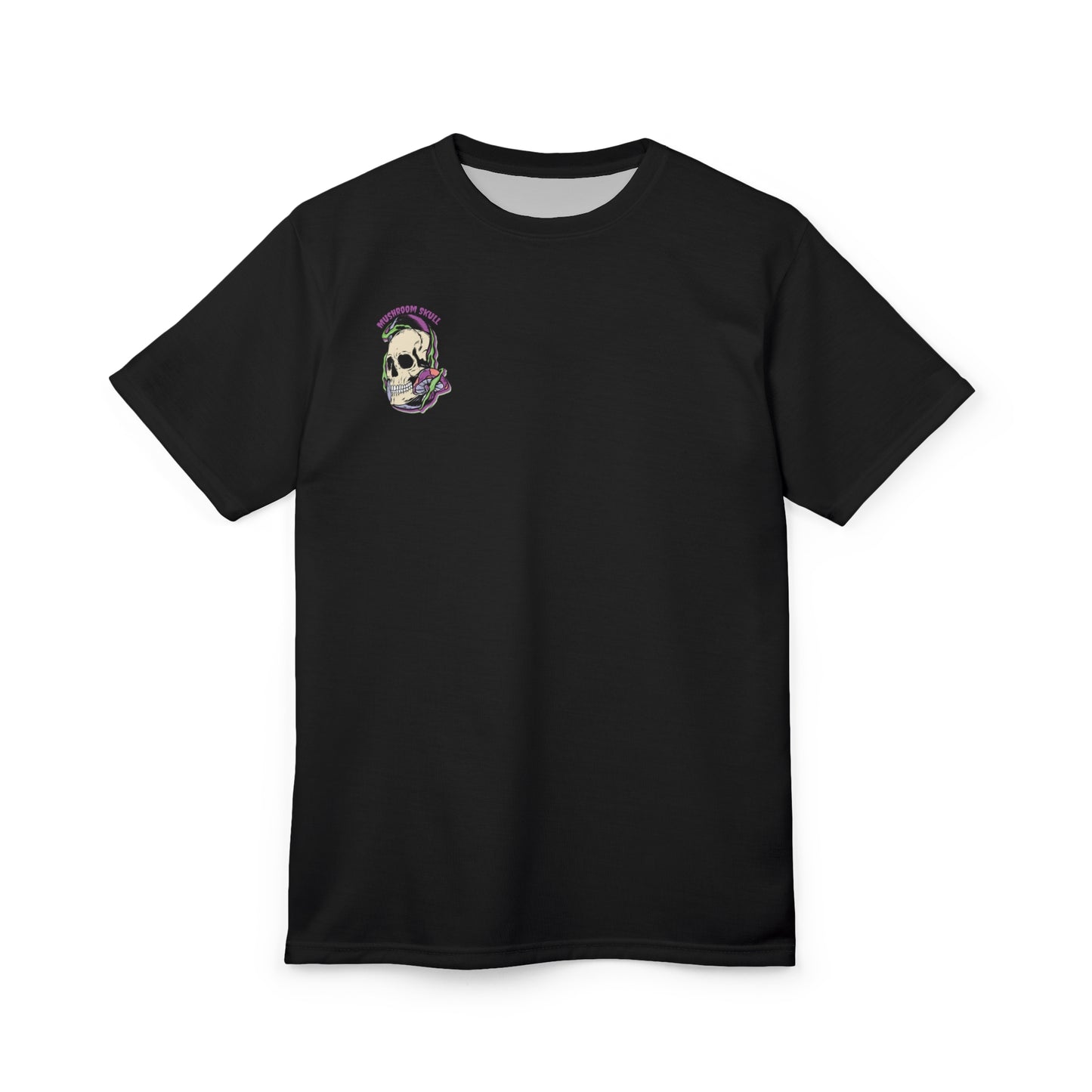 Skull Graphic Unisex T-Shirt - Edgy AOP Design