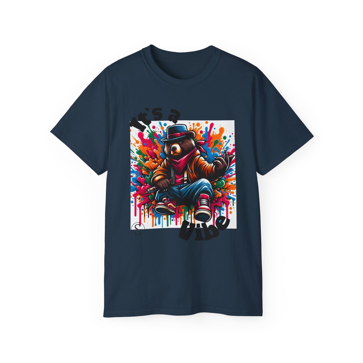 Simplisitee - It's a Vibe Unisex Ultra Cotton Tee - Funky Graphic Tee for Casual Outings & Parties