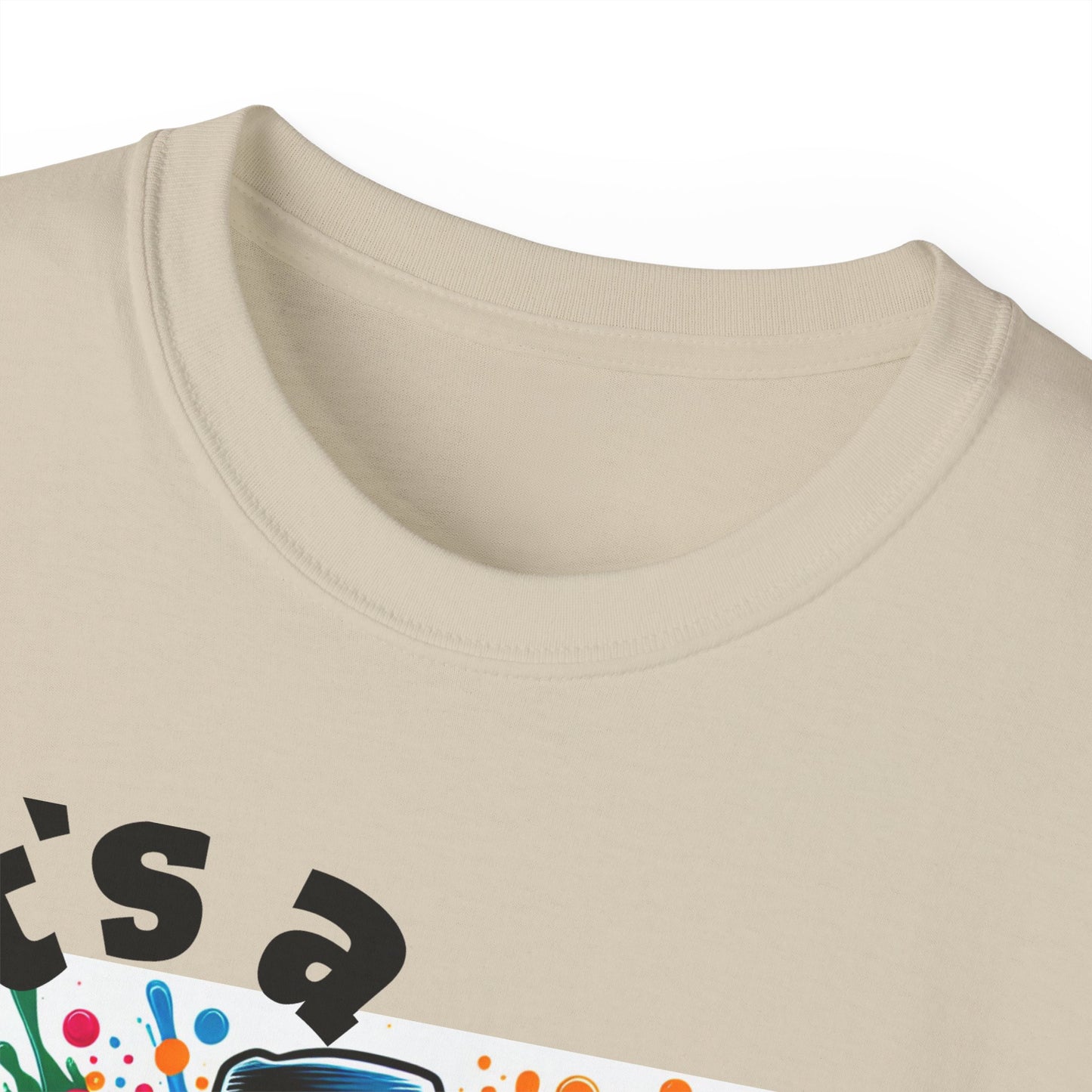 Simplisitee - It's a Vibe Unisex Ultra Cotton Tee - Funky Graphic Tee for Casual Outings & Parties