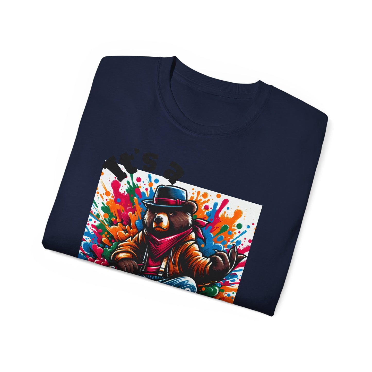 Simplisitee - It's a Vibe Unisex Ultra Cotton Tee - Funky Graphic Tee for Casual Outings & Parties