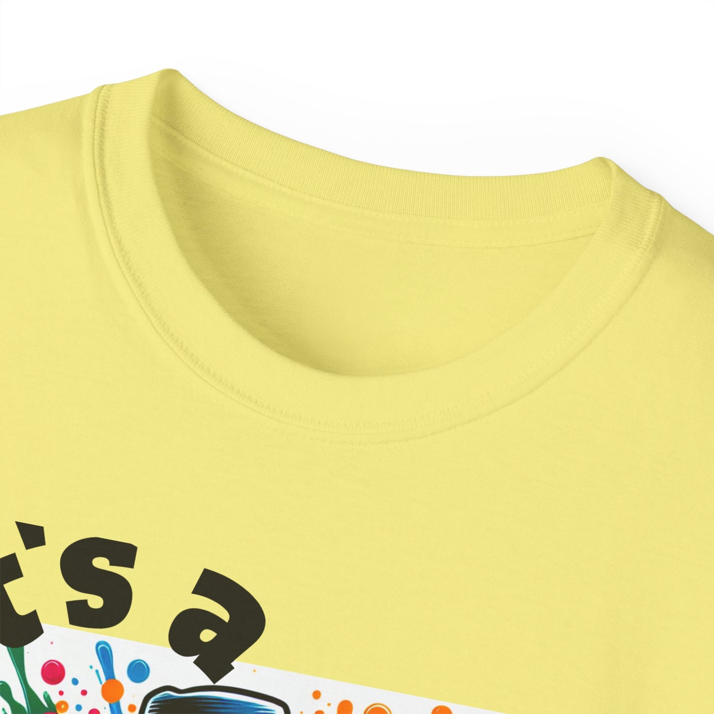 Simplisitee - It's a Vibe Unisex Ultra Cotton Tee - Funky Graphic Tee for Casual Outings & Parties