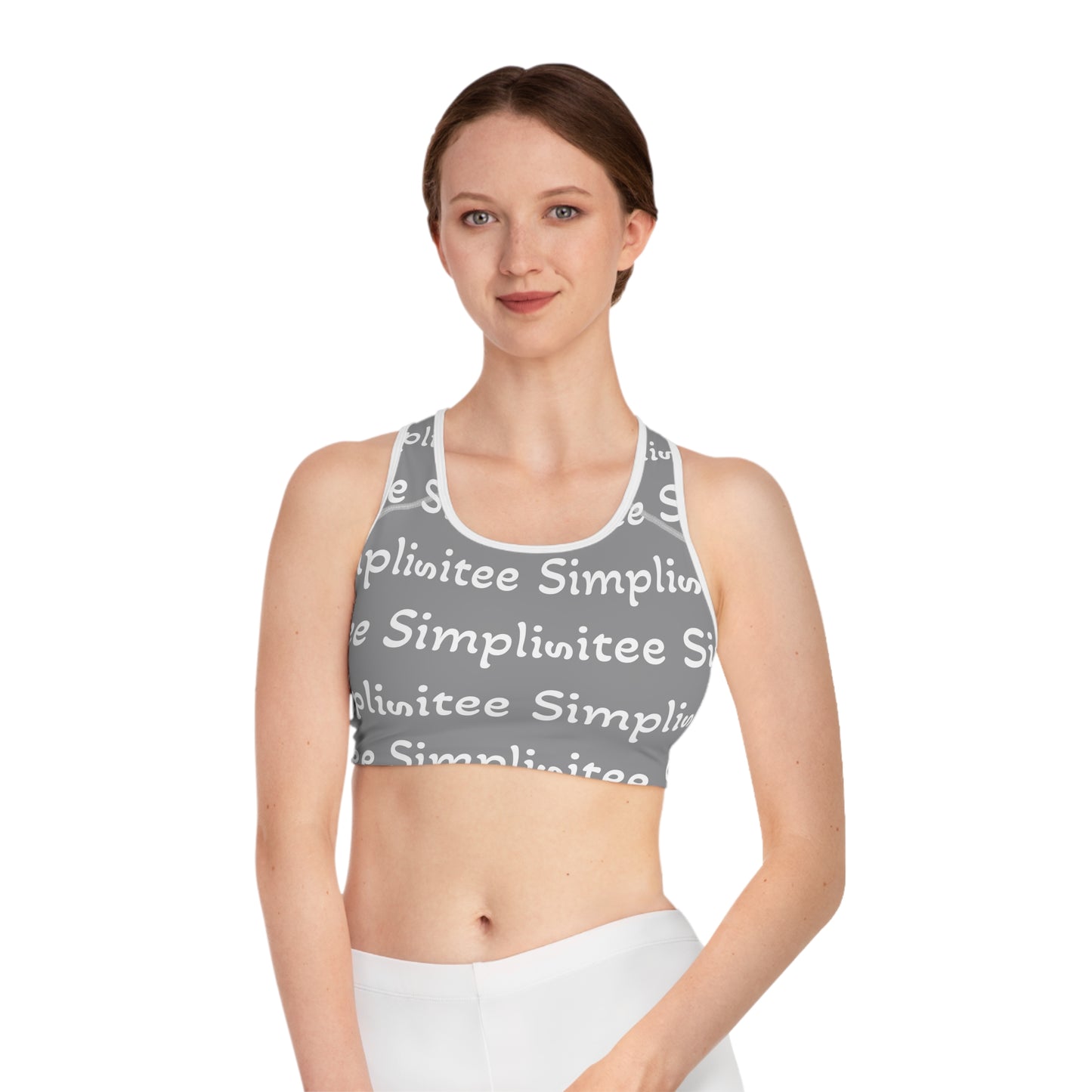 Simplisitee - Simplified Style Sports Bra | Comfortable Activewear, Gym Top, Fitness Apparel, Workout Gear, Yoga Sportswear
