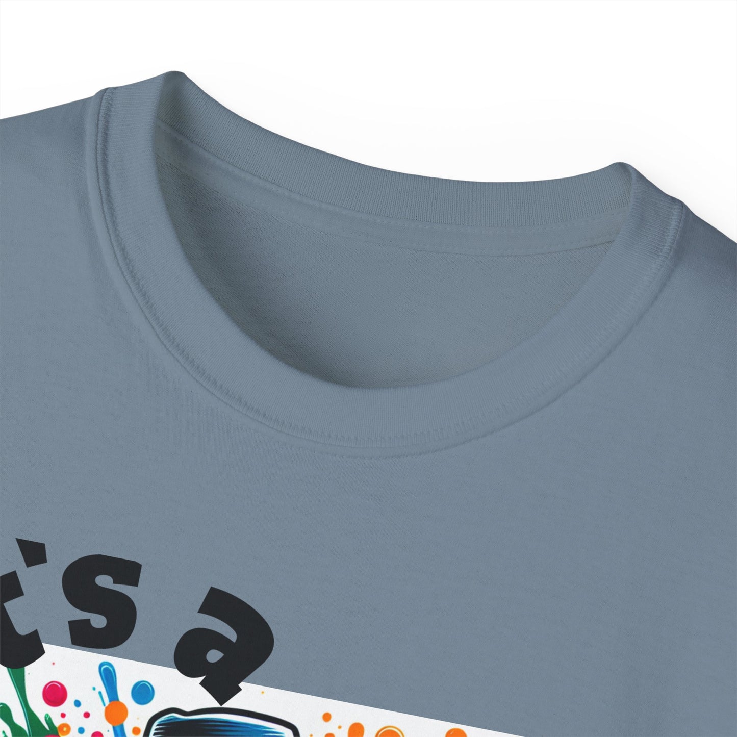Simplisitee - It's a Vibe Unisex Ultra Cotton Tee - Funky Graphic Tee for Casual Outings & Parties