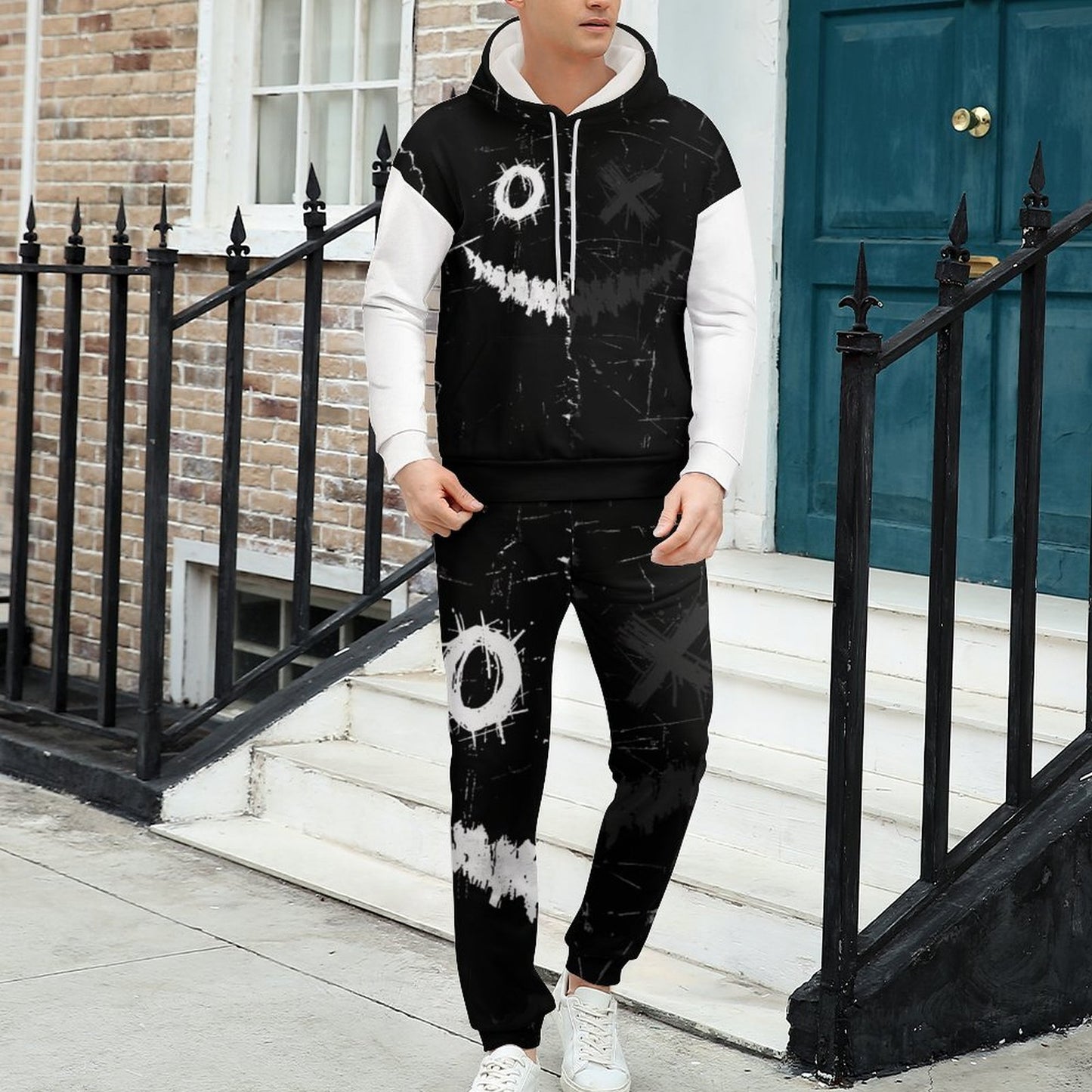 Sweater suit Men's All-Over Print Tracksuit (4T03)