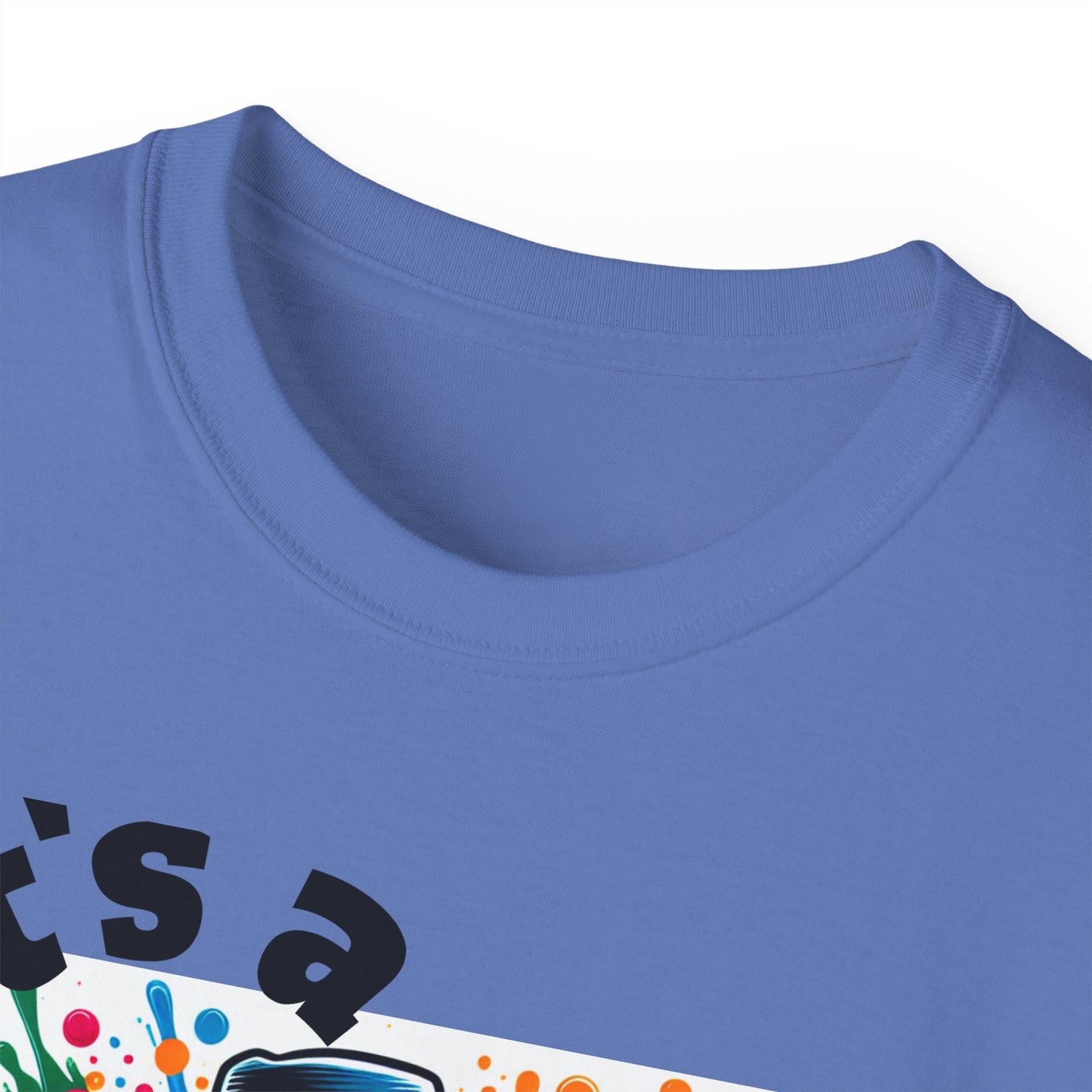 Simplisitee - It's a Vibe Unisex Ultra Cotton Tee - Funky Graphic Tee for Casual Outings & Parties