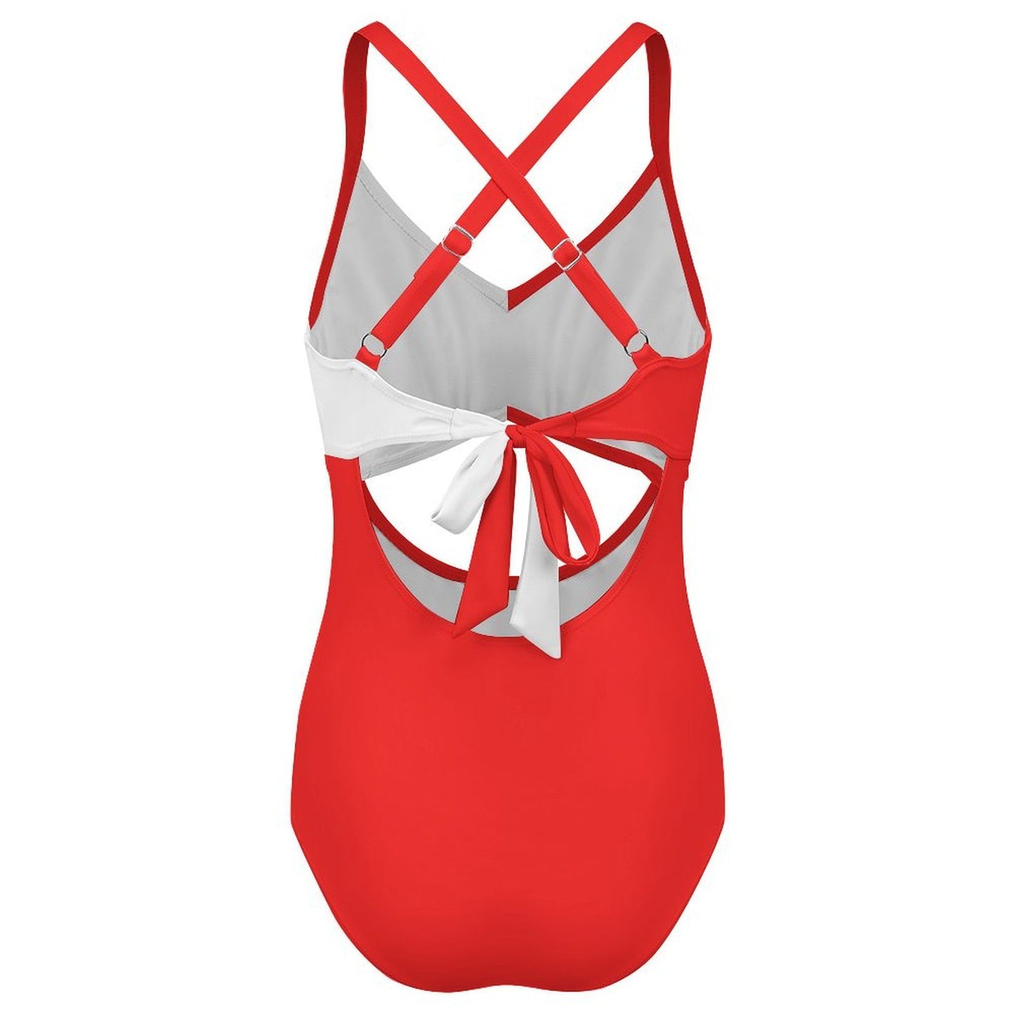 Women's Twist Front Tie Back Swimsuit