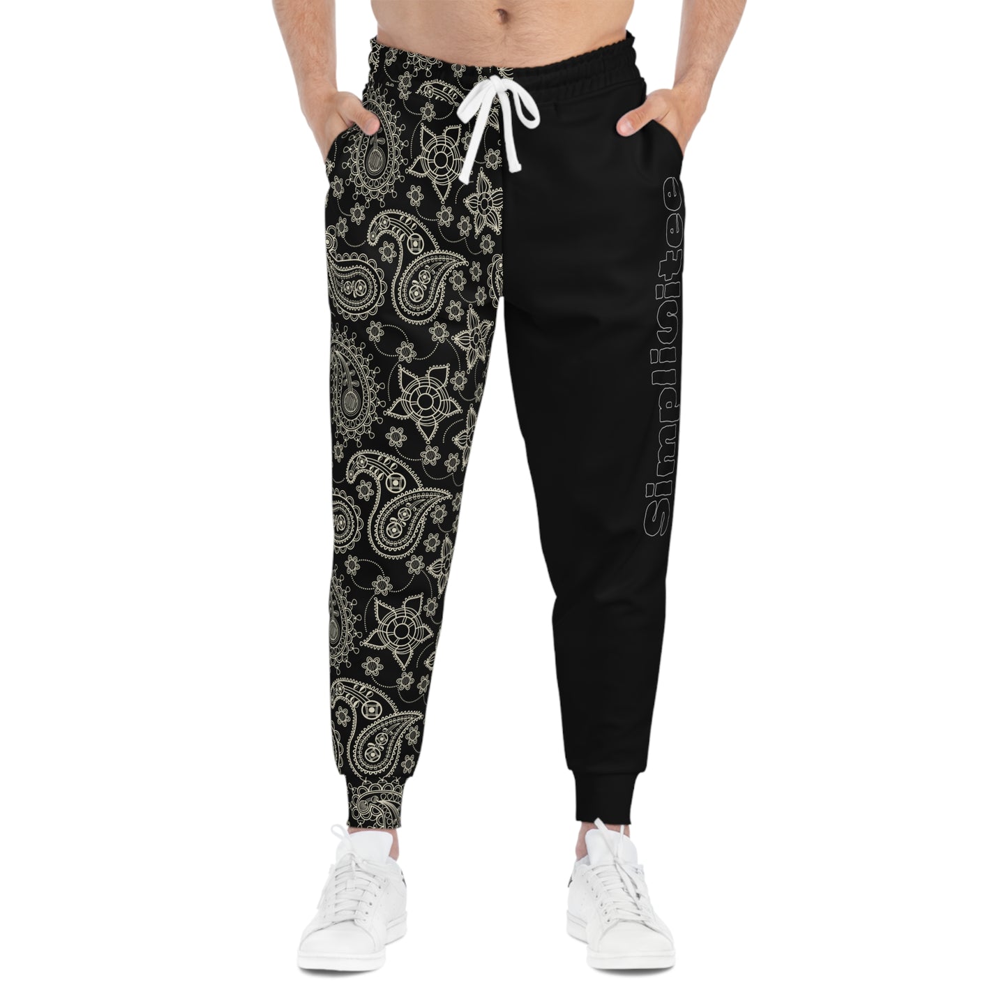 Simplisitee - Trendy Paisley Athletic Joggers for Casual Comfort