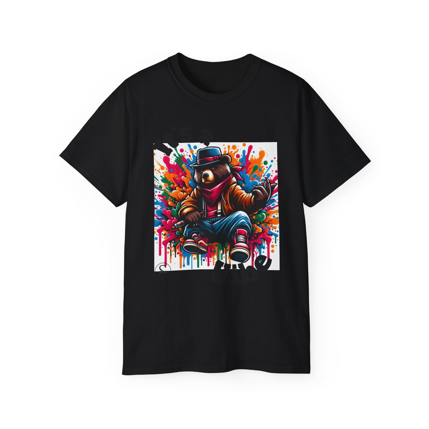 Simplisitee - It's a Vibe Unisex Ultra Cotton Tee - Funky Graphic Tee for Casual Outings & Parties
