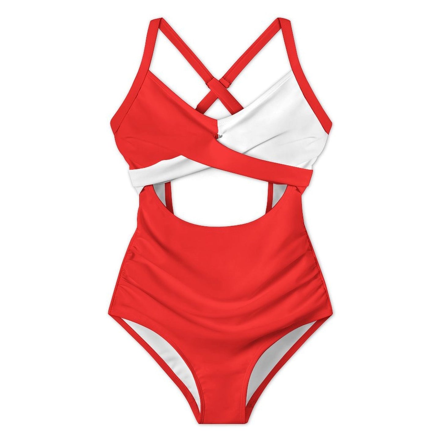 Women's Twist Front Tie Back Swimsuit