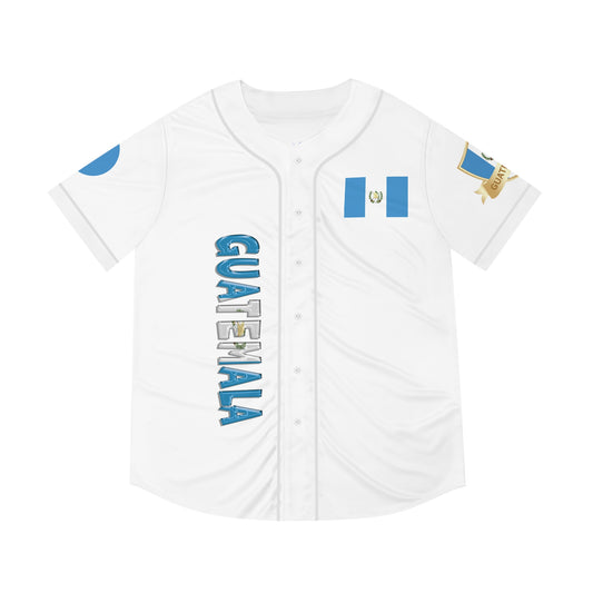 Guatemala Men's Custom Baseball Jersey, Sporty Tees, Perfect for National Celebrations, Gifts for Fans, Sports Enthusiasts, Fun Summer Wear