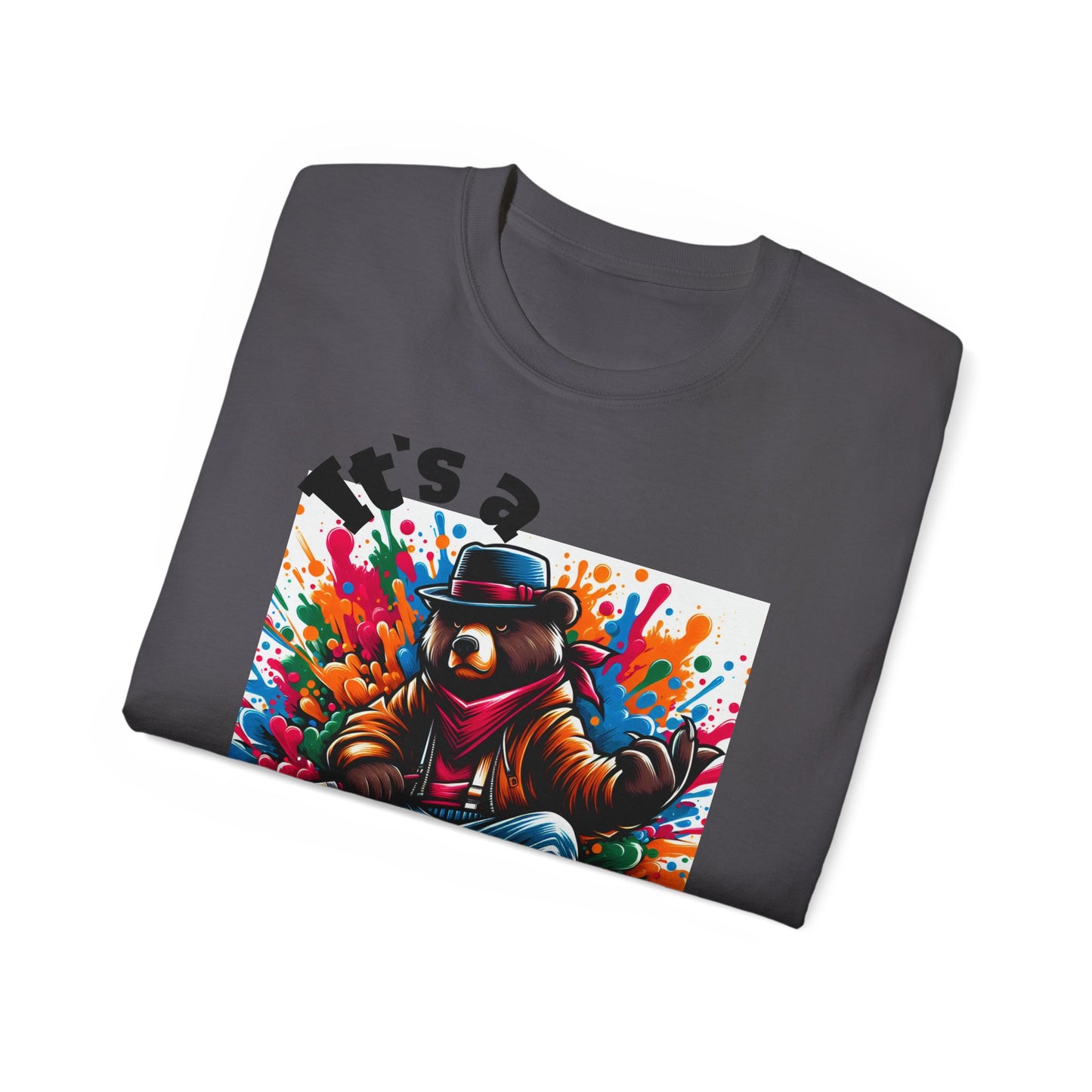 Simplisitee - It's a Vibe Unisex Ultra Cotton Tee - Funky Graphic Tee for Casual Outings & Parties