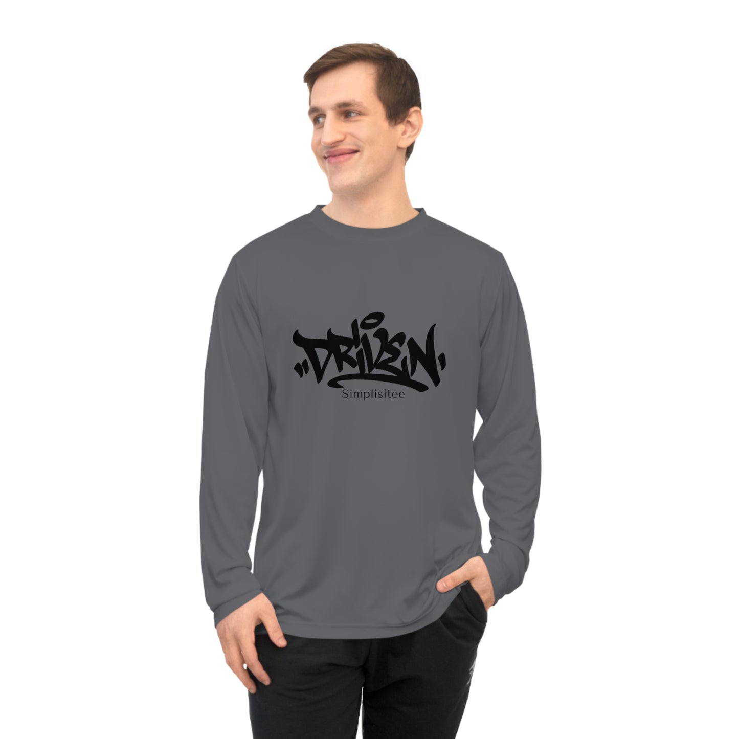Graffiti-Inspired Performance Long Sleeve Shirt, Stylish Athletic Tee, Unique Workout Top, Gift for Fitness Lovers, Casual Streetwear, [...]