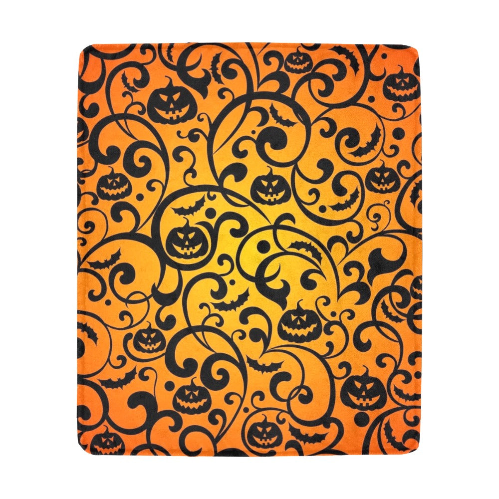 Halloween background. illustration 156254474.jpg Ultra-Soft Micro Fleece Blanket 50"x60"