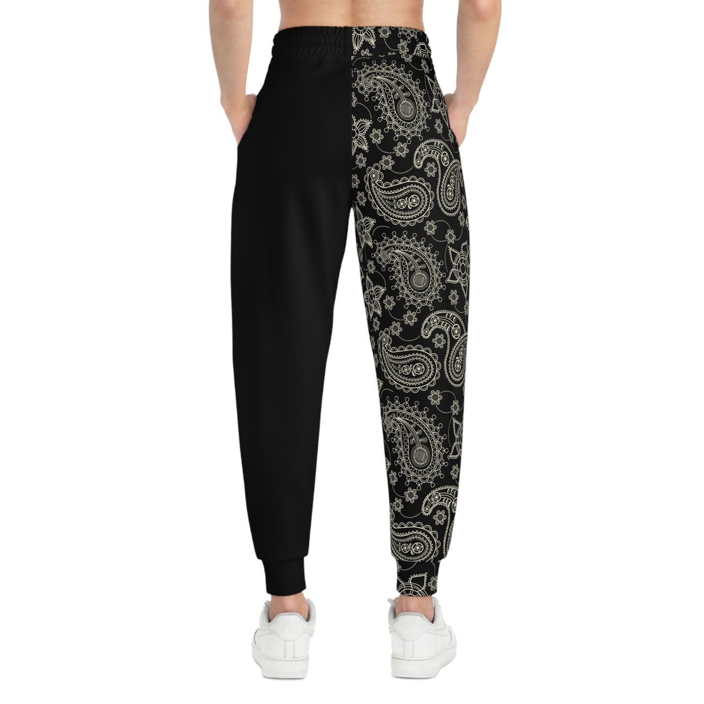 Simplisitee - Trendy Paisley Athletic Joggers for Casual Comfort