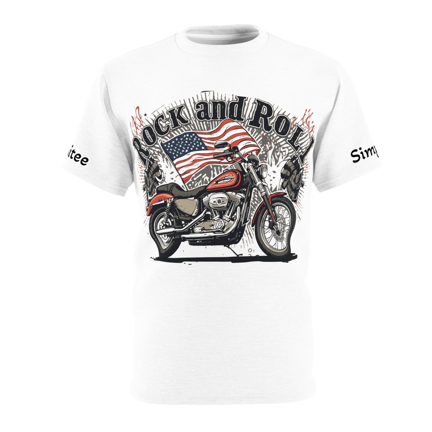 Rock and Roll Motorcycle Tee