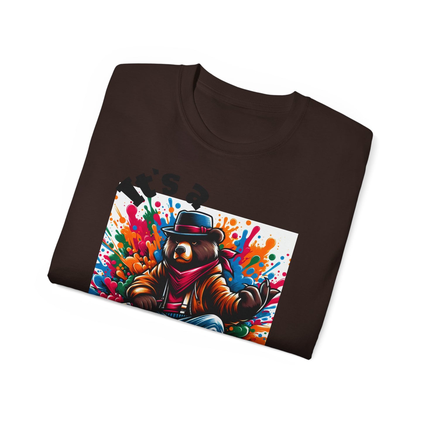 Simplisitee - It's a Vibe Unisex Ultra Cotton Tee - Funky Graphic Tee for Casual Outings & Parties