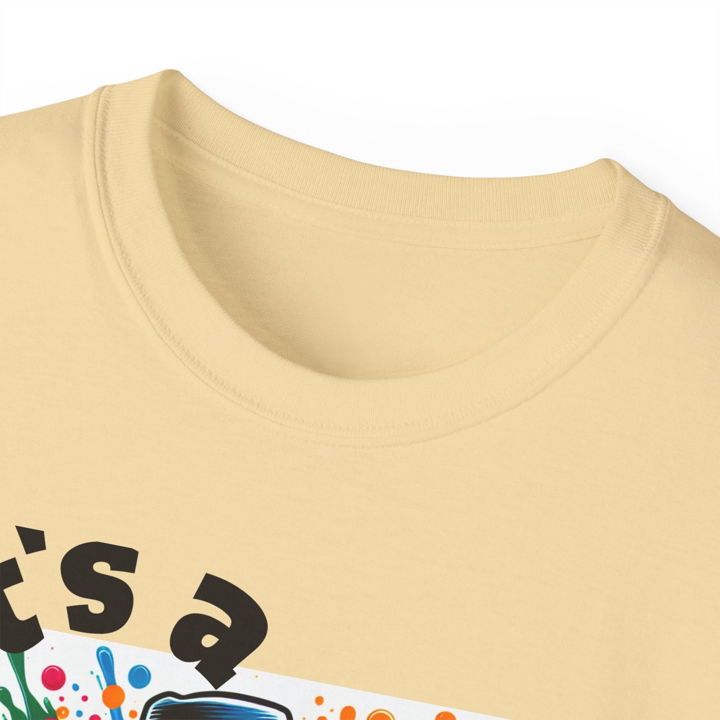 Simplisitee - It's a Vibe Unisex Ultra Cotton Tee - Funky Graphic Tee for Casual Outings & Parties