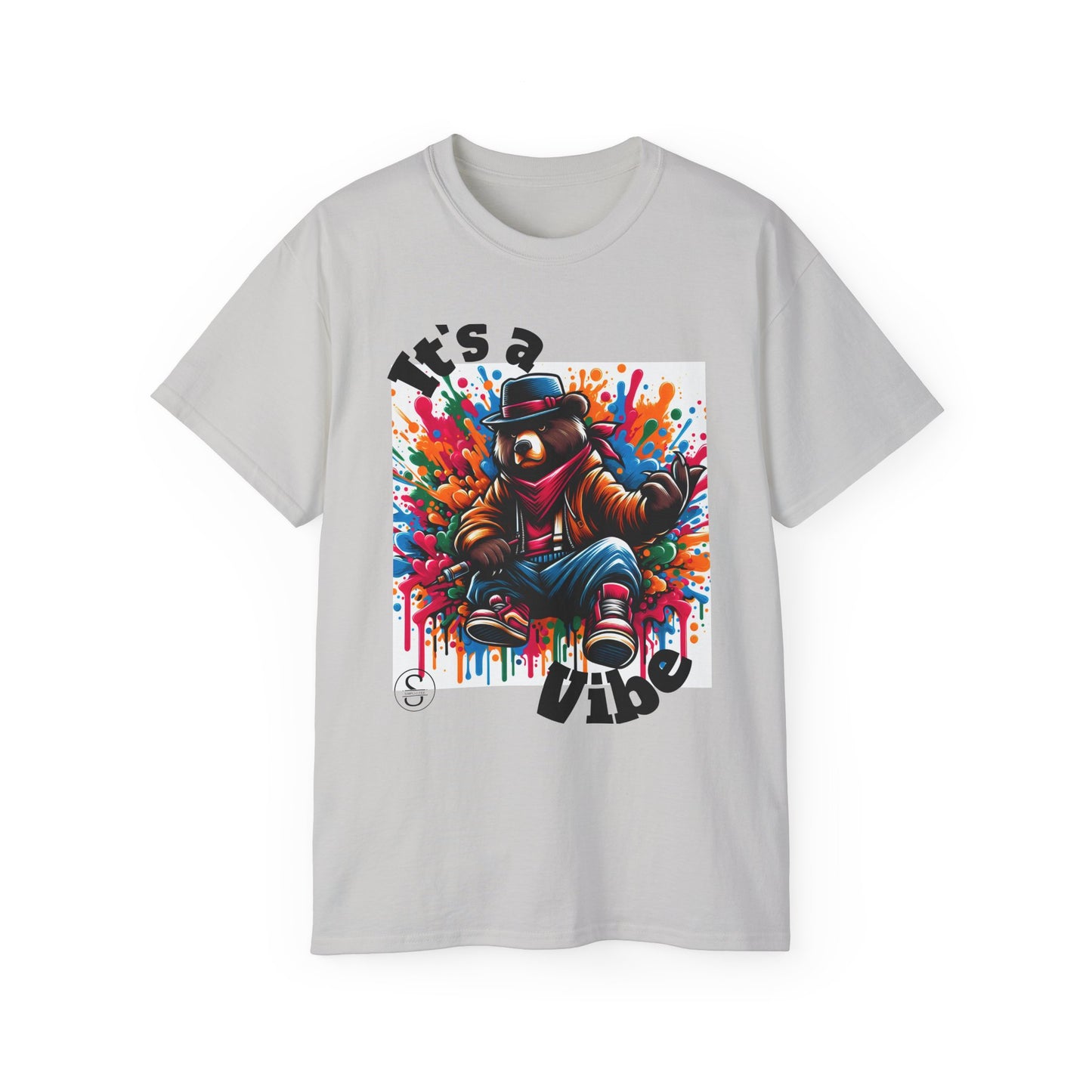 Simplisitee - It's a Vibe Unisex Ultra Cotton Tee - Funky Graphic Tee for Casual Outings & Parties
