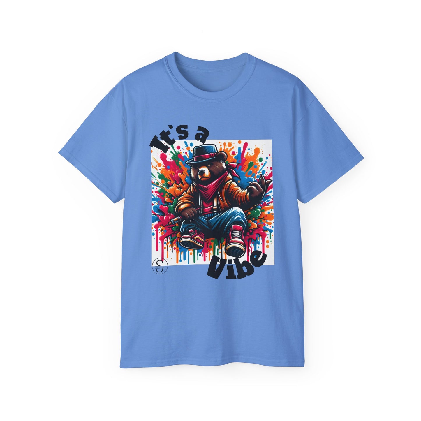 Simplisitee - It's a Vibe Unisex Ultra Cotton Tee - Funky Graphic Tee for Casual Outings & Parties
