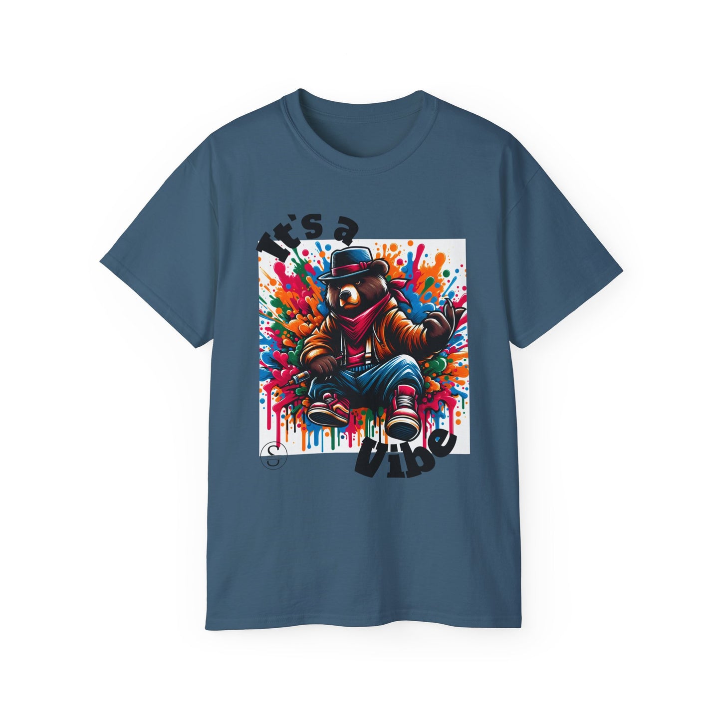 Simplisitee - It's a Vibe Unisex Ultra Cotton Tee - Funky Graphic Tee for Casual Outings & Parties