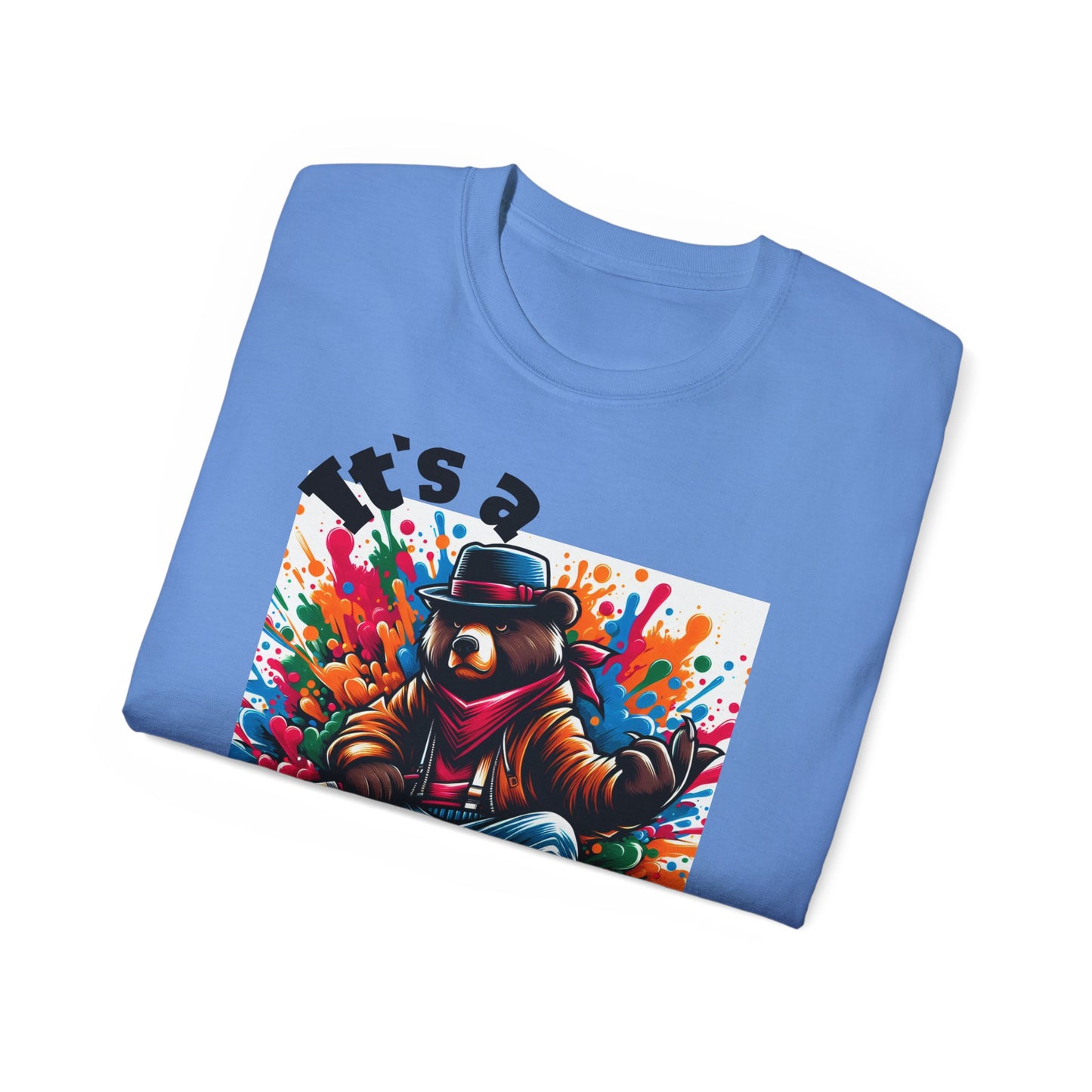 Simplisitee - It's a Vibe Unisex Ultra Cotton Tee - Funky Graphic Tee for Casual Outings & Parties