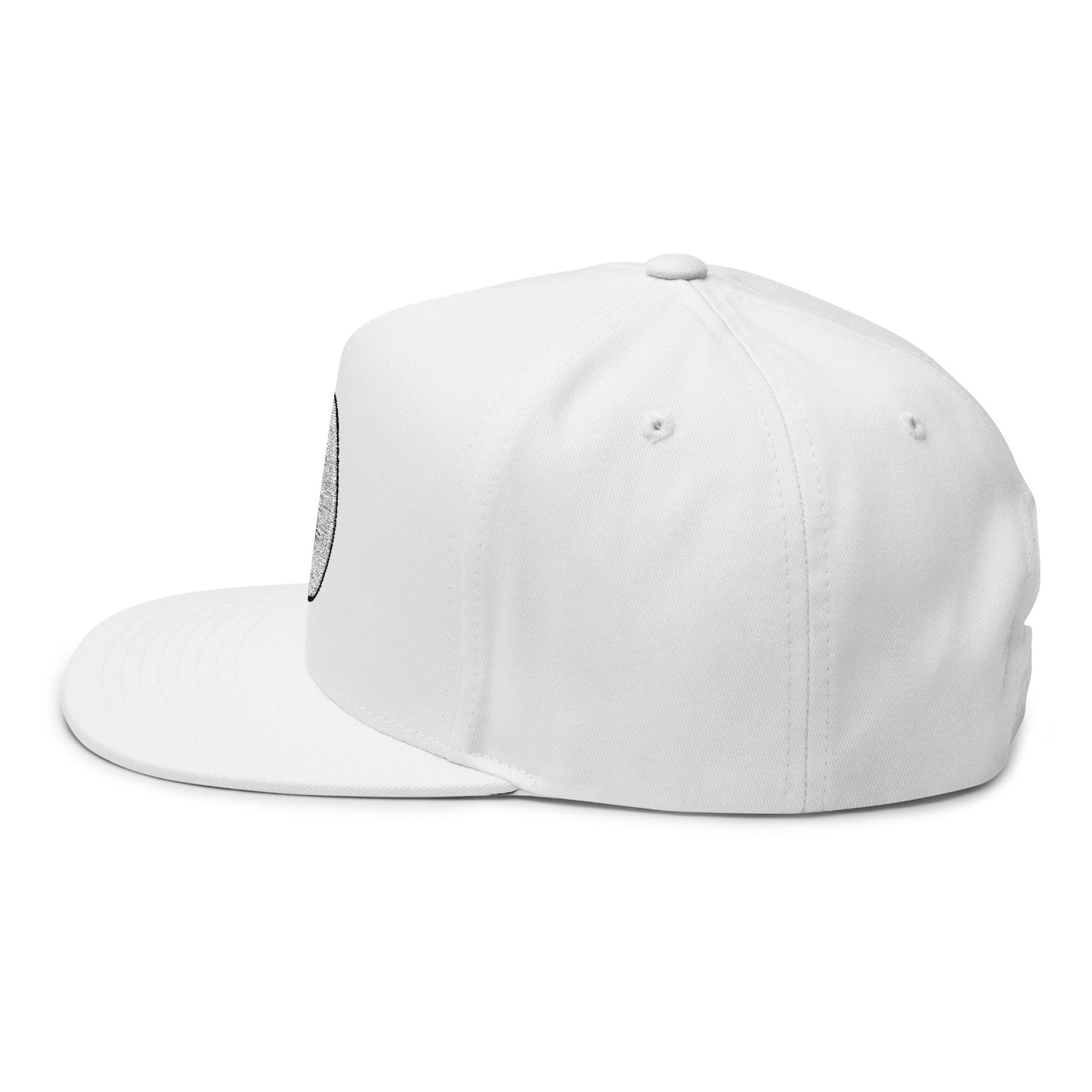 Simplisitee - Embroidered Flat Bill Cap - Stylish Snapback Hat for Fashion, Outdoor Adventures, Gift, Unisex