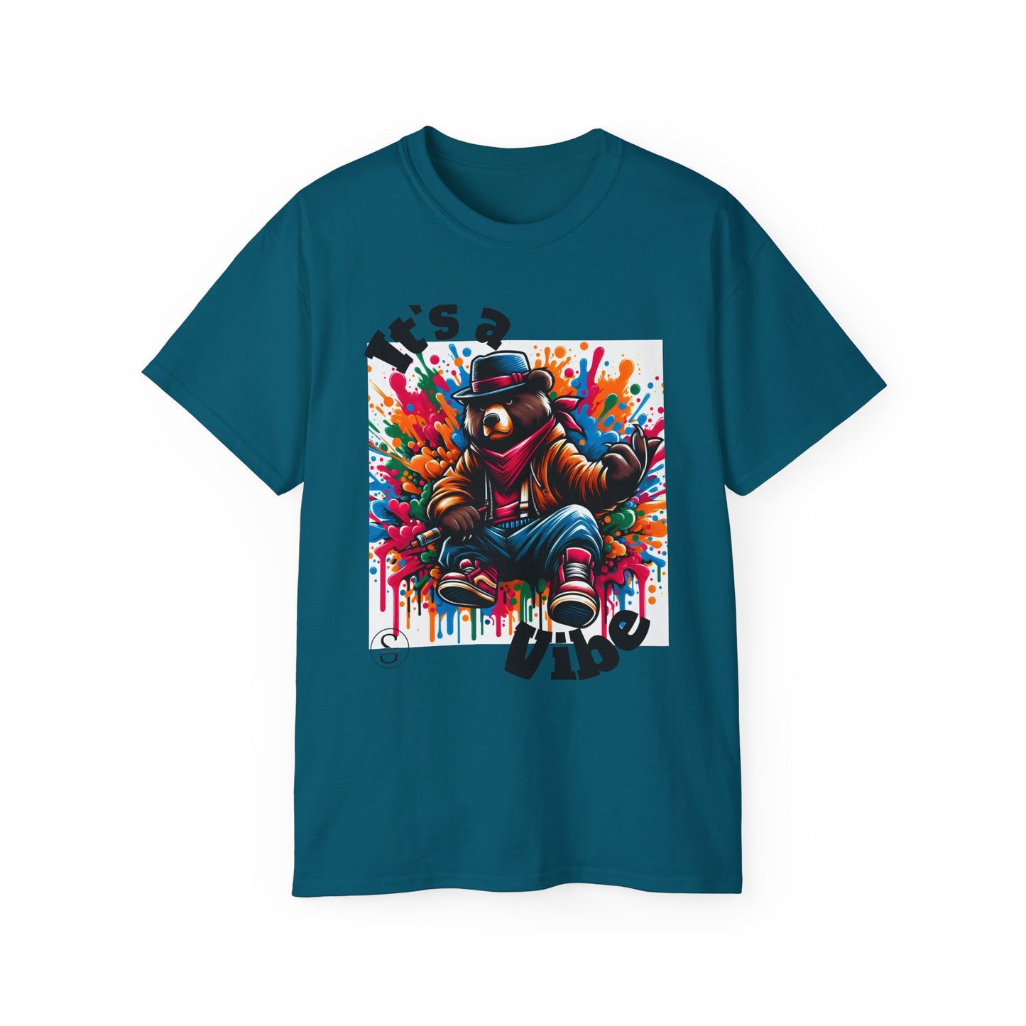 Simplisitee - It's a Vibe Unisex Ultra Cotton Tee - Funky Graphic Tee for Casual Outings & Parties