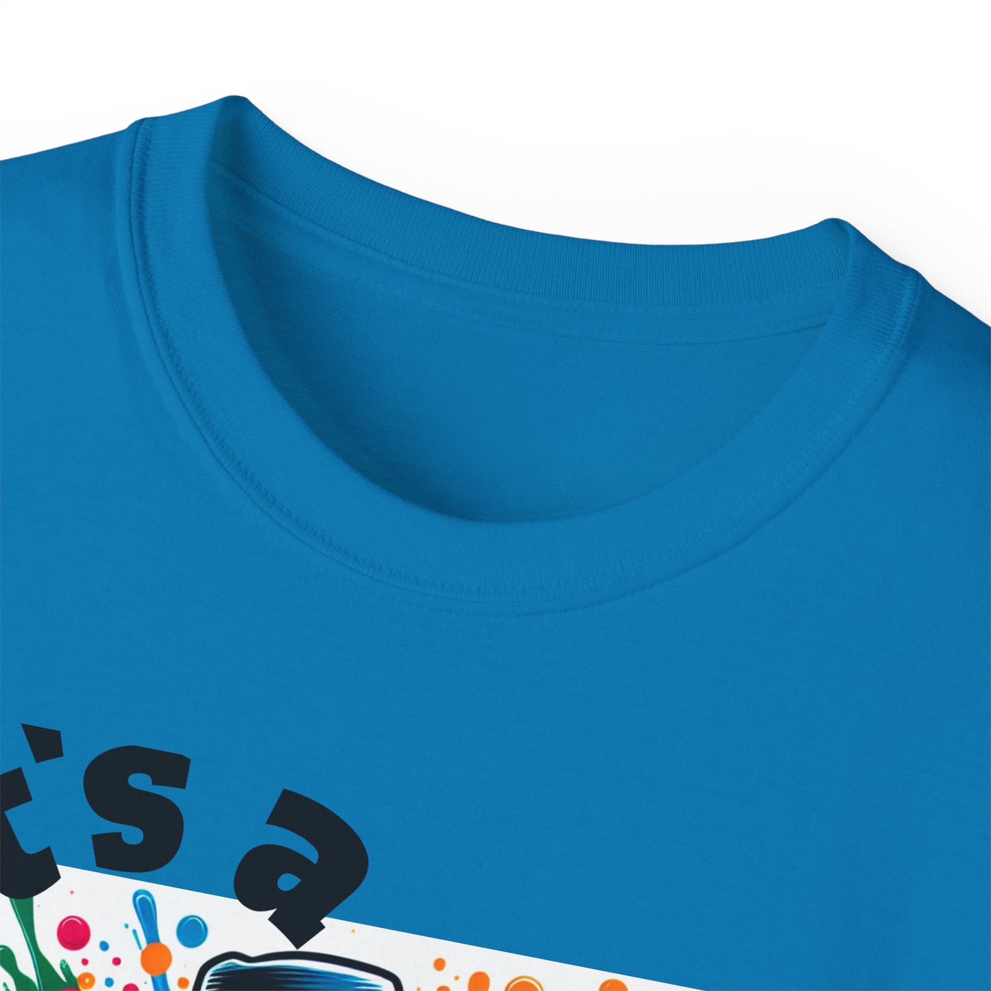 Simplisitee - It's a Vibe Unisex Ultra Cotton Tee - Funky Graphic Tee for Casual Outings & Parties