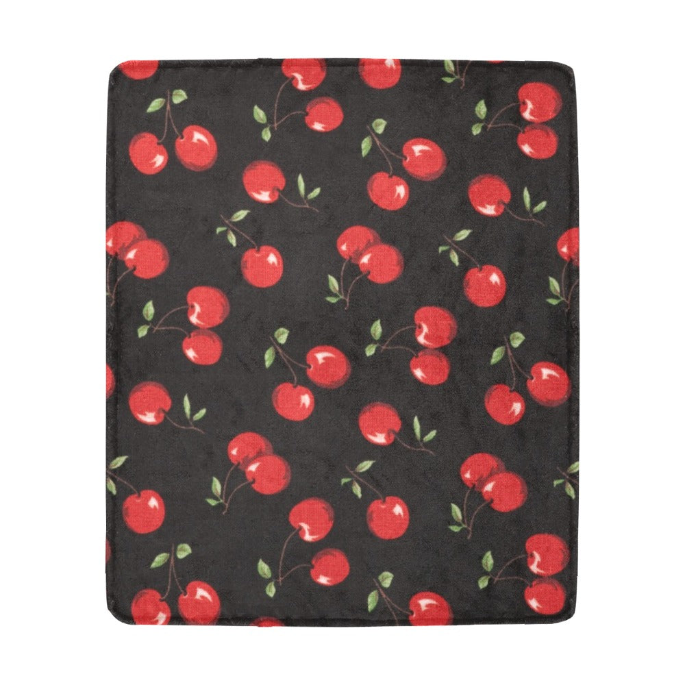 Seamless Cherry Pattern 65470690.jpg Ultra-Soft Micro Fleece Blanket 50"x60"