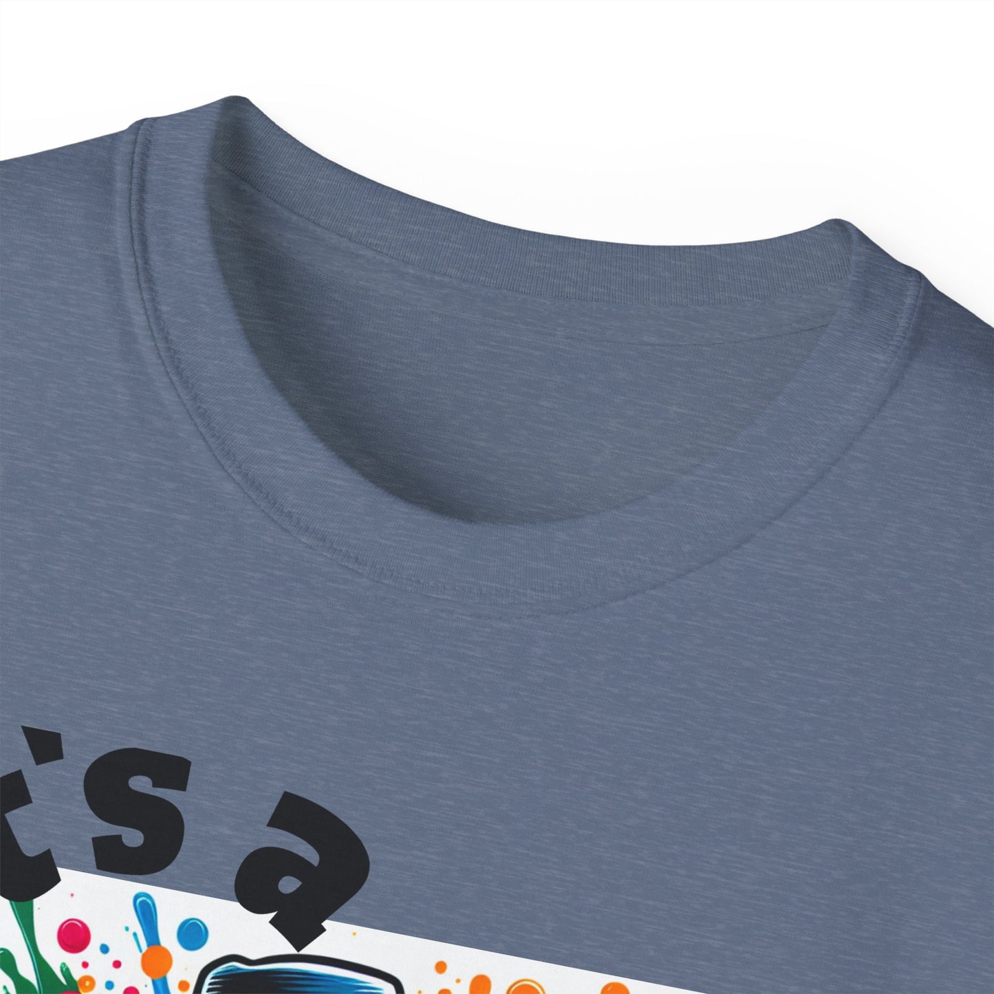 Simplisitee - It's a Vibe Unisex Ultra Cotton Tee - Funky Graphic Tee for Casual Outings & Parties