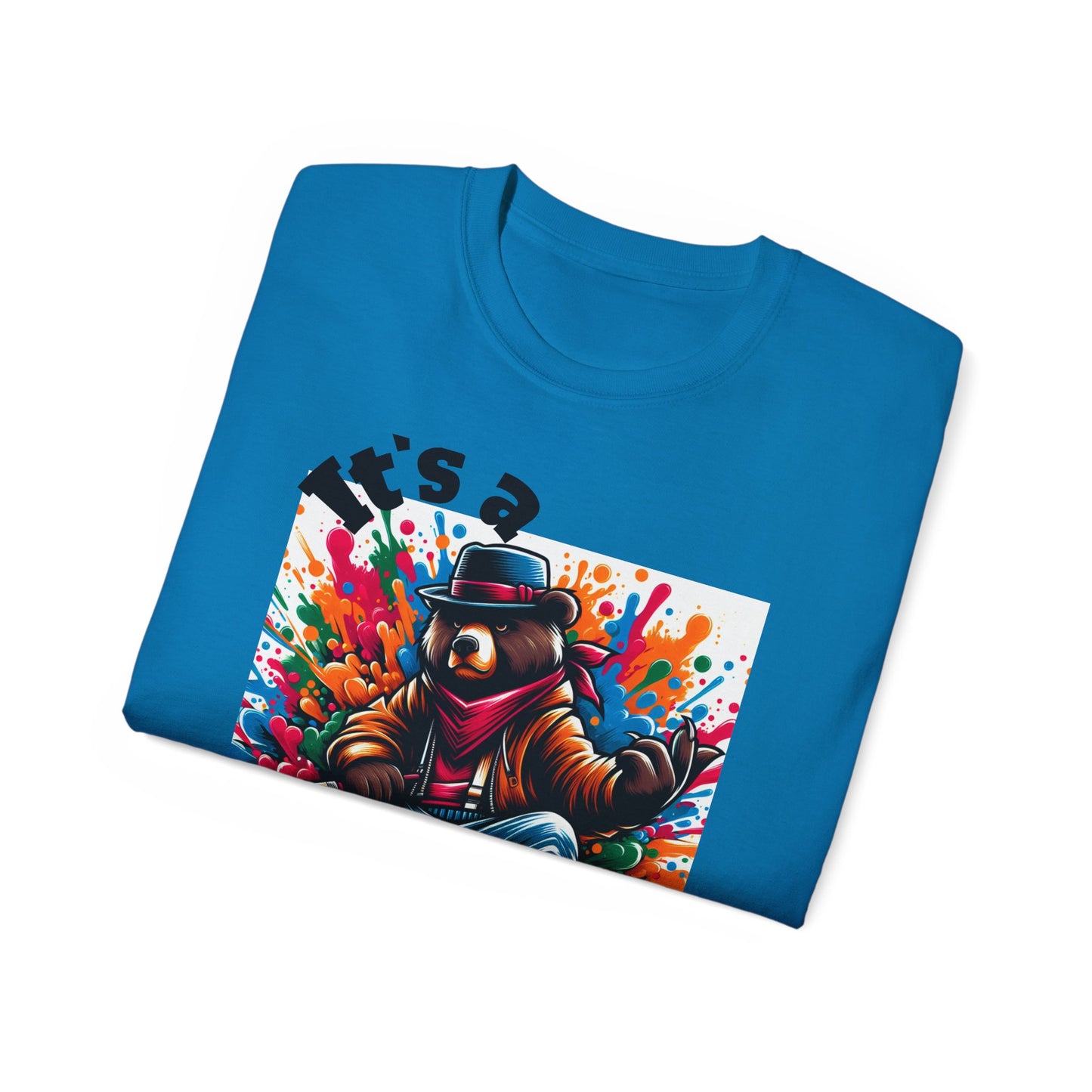 Simplisitee - It's a Vibe Unisex Ultra Cotton Tee - Funky Graphic Tee for Casual Outings & Parties