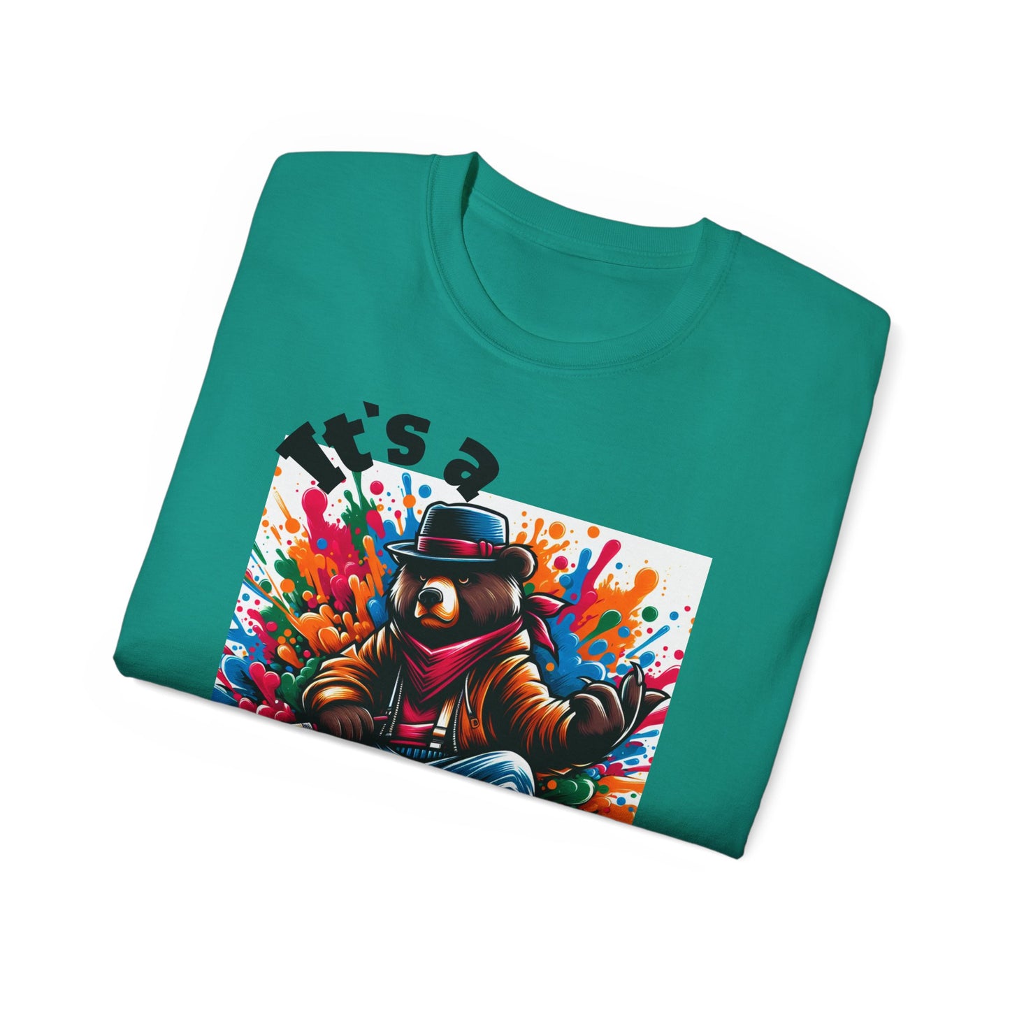 Simplisitee - It's a Vibe Unisex Ultra Cotton Tee - Funky Graphic Tee for Casual Outings & Parties