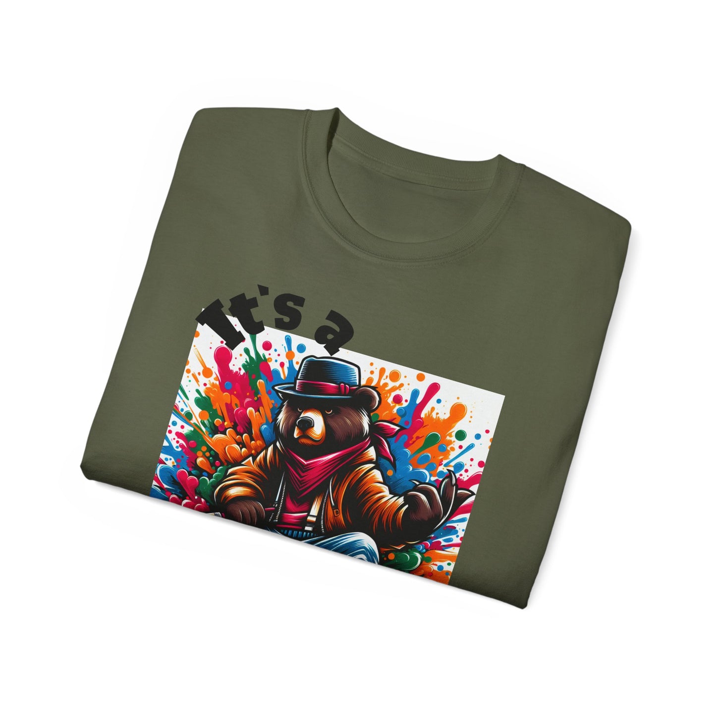 Simplisitee - It's a Vibe Unisex Ultra Cotton Tee - Funky Graphic Tee for Casual Outings & Parties