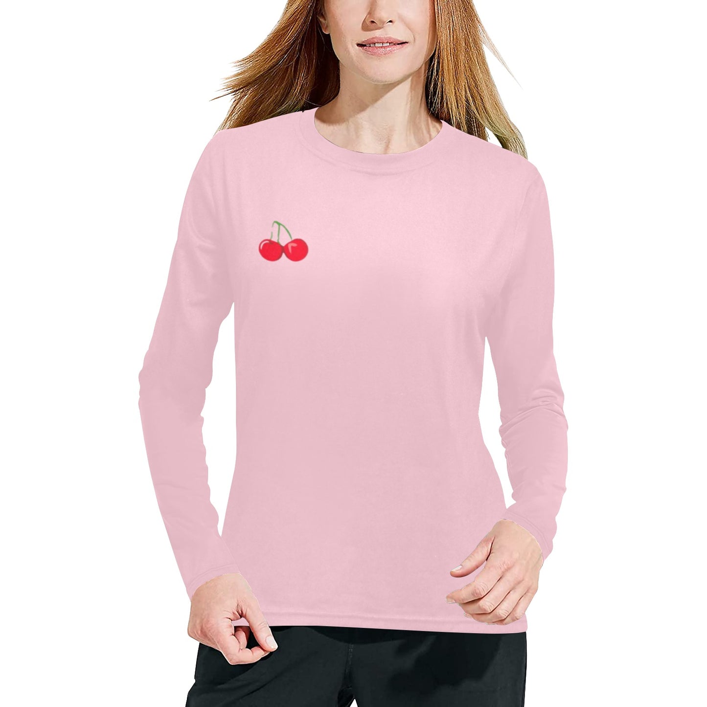 cherry pajama top Women's All Over Print Pajama Top