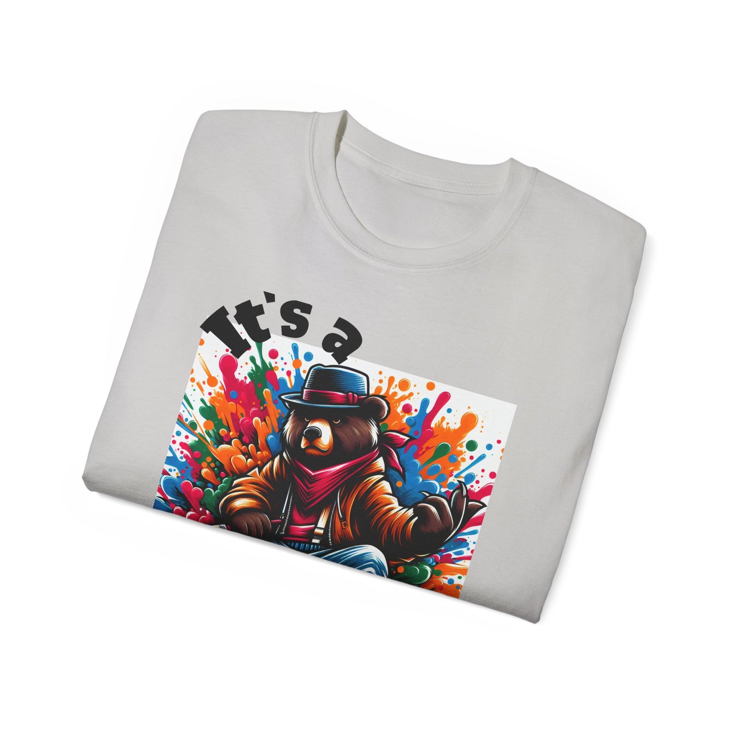 Simplisitee - It's a Vibe Unisex Ultra Cotton Tee - Funky Graphic Tee for Casual Outings & Parties