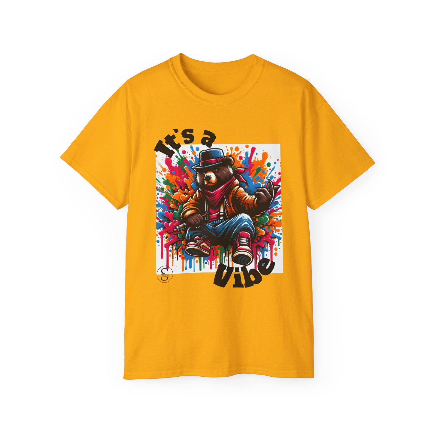 Simplisitee - It's a Vibe Unisex Ultra Cotton Tee - Funky Graphic Tee for Casual Outings & Parties