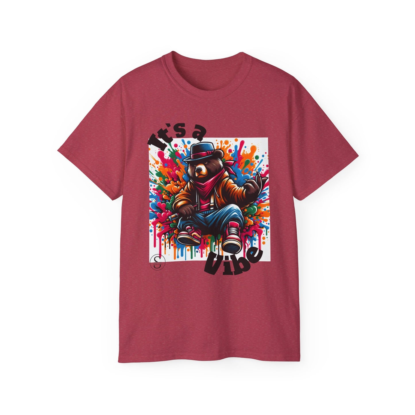 Simplisitee - It's a Vibe Unisex Ultra Cotton Tee - Funky Graphic Tee for Casual Outings & Parties