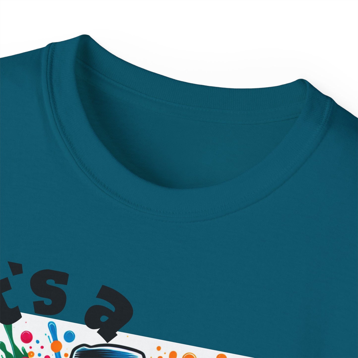 Simplisitee - It's a Vibe Unisex Ultra Cotton Tee - Funky Graphic Tee for Casual Outings & Parties
