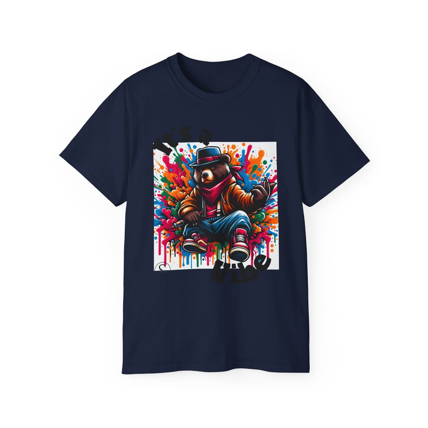 Simplisitee - It's a Vibe Unisex Ultra Cotton Tee - Funky Graphic Tee for Casual Outings & Parties