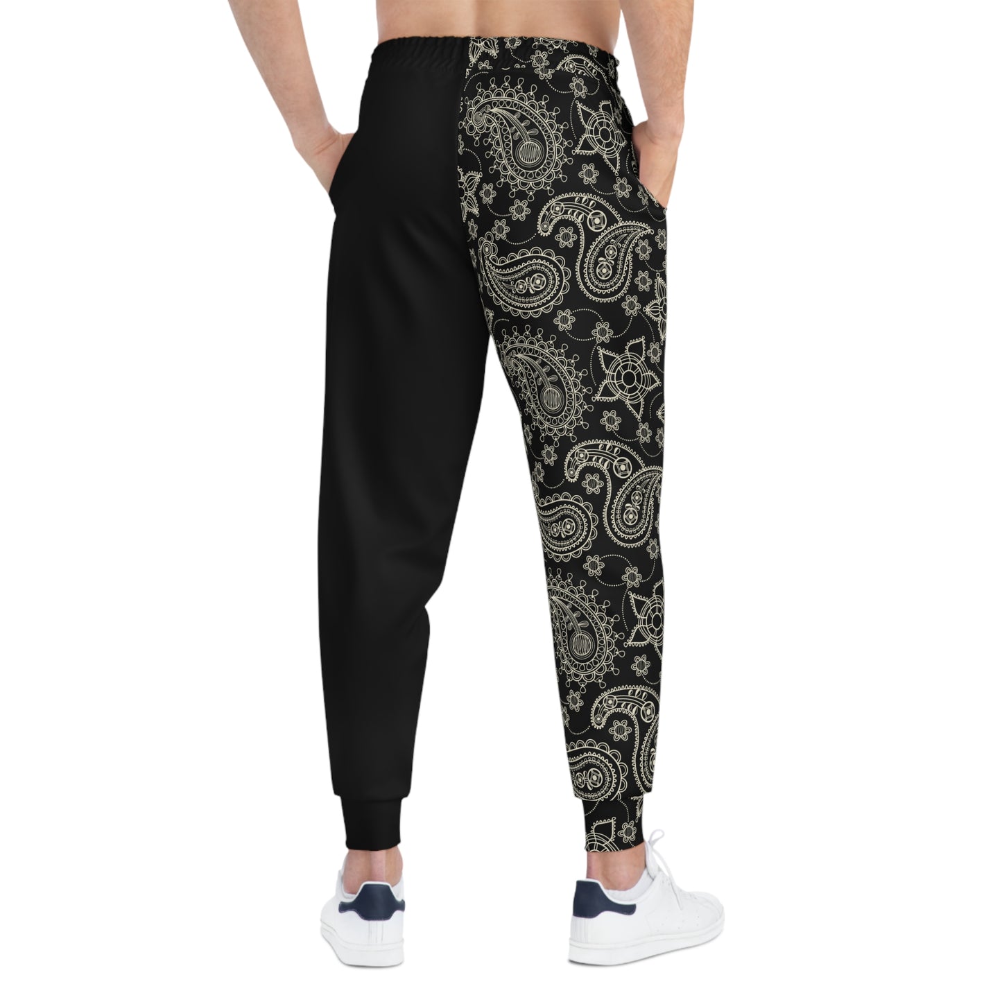 Simplisitee - Trendy Paisley Athletic Joggers for Casual Comfort