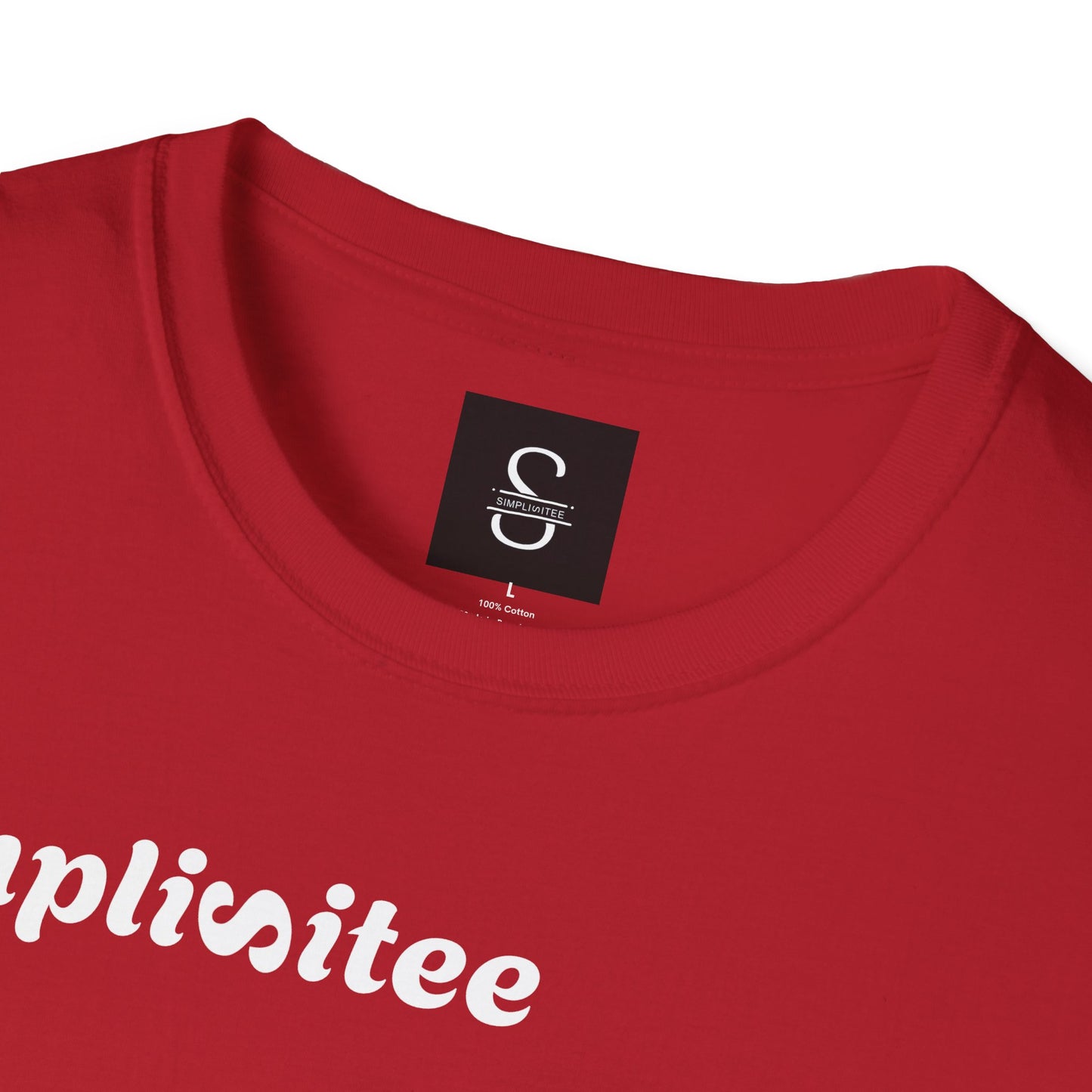 Simplisitee - Elegant Masked Roses T-Shirt - Unisex Softstyle Tee for Celebrations