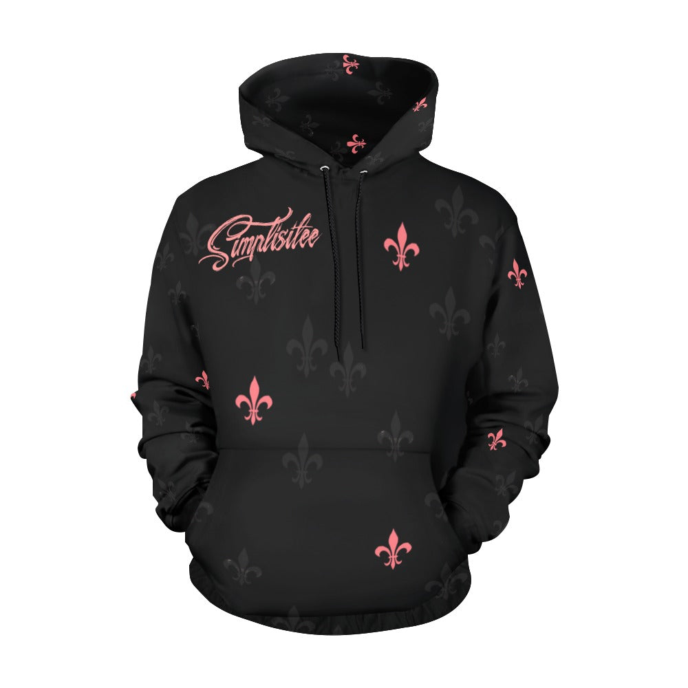 Untitled design (16) All Over Print Hoodie for Women (USA Size) (Model H13)