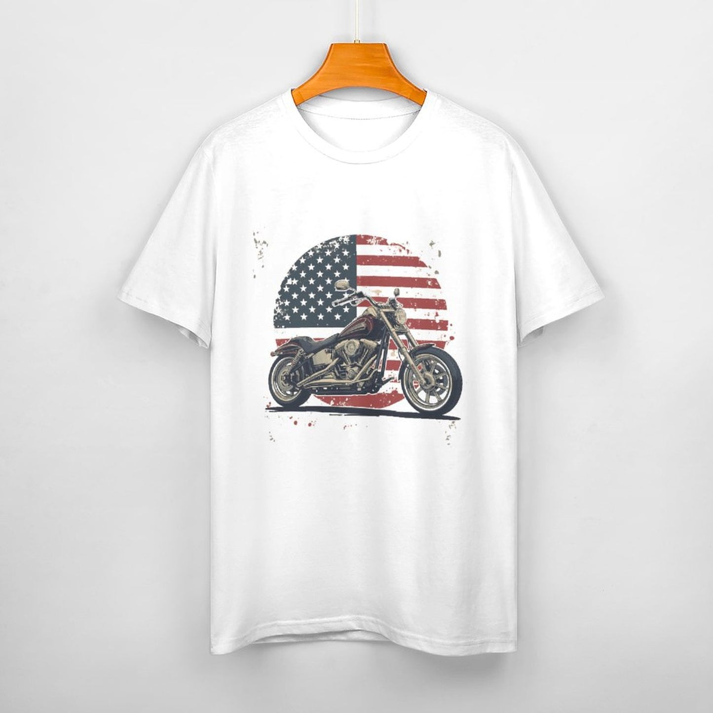 Cotton T-shirt Men's All-Over Print Cotton T-Shirt