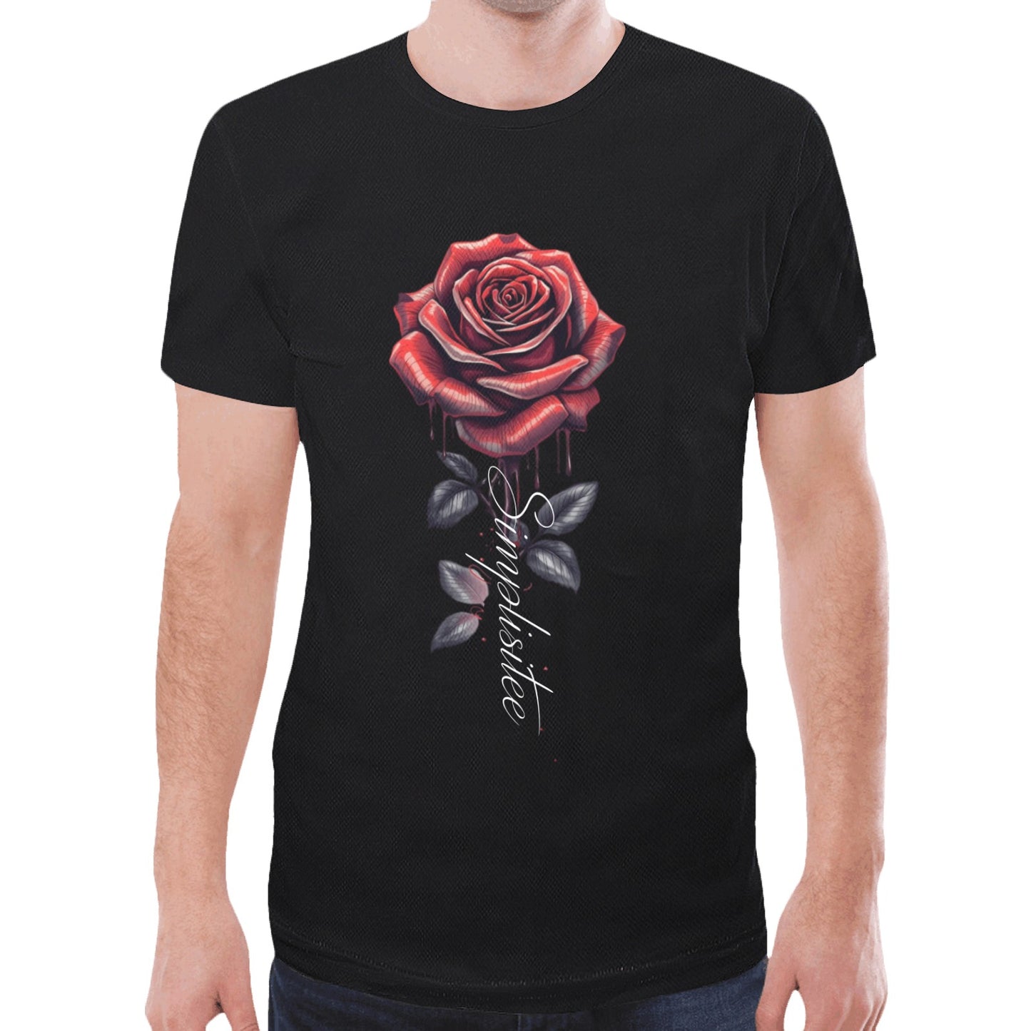rose simplisitee New All Over Print T-shirt for Men